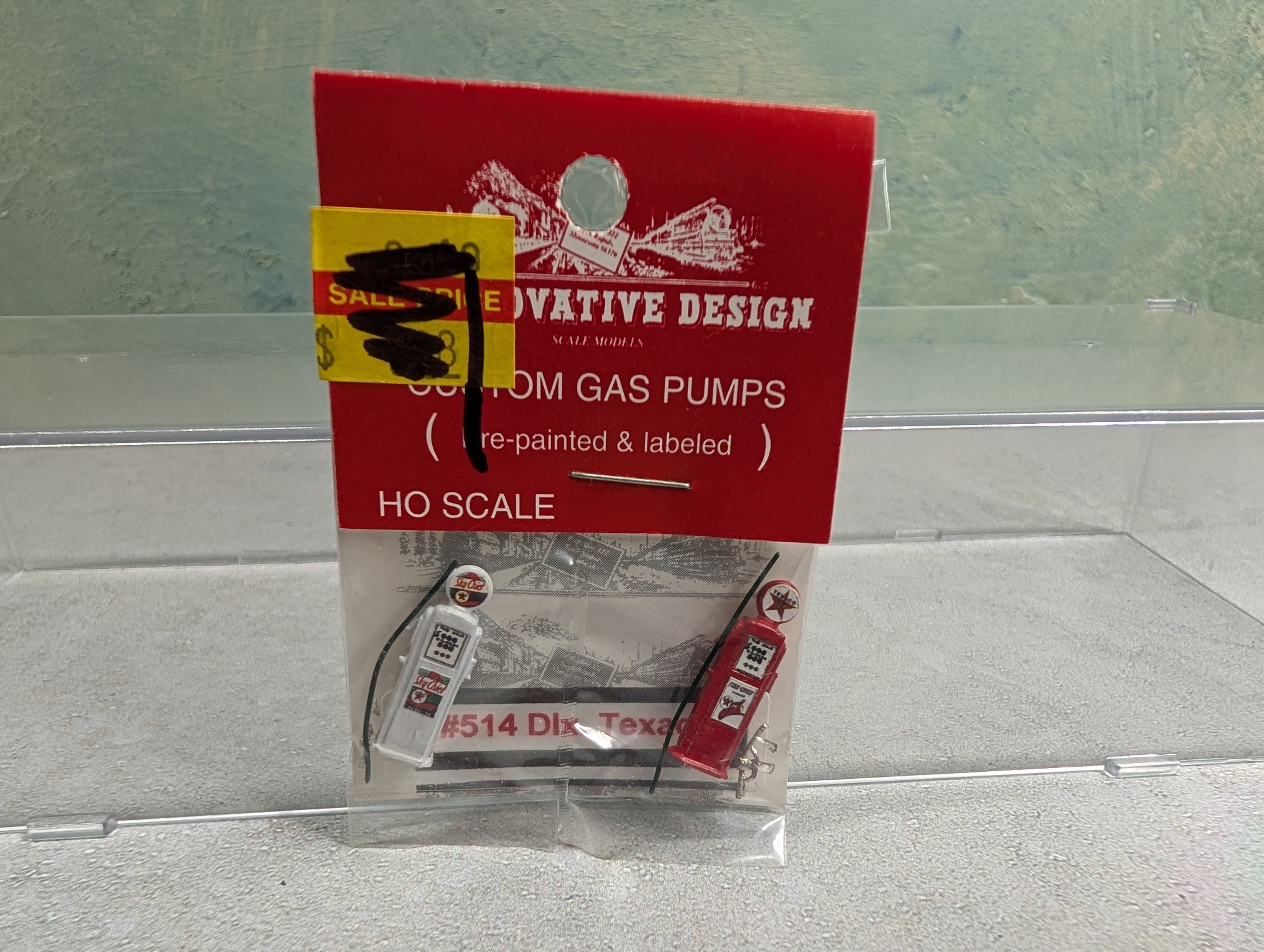 JL Innovative 514 HO Scale Texaco Gas Pumps (2 pcs)