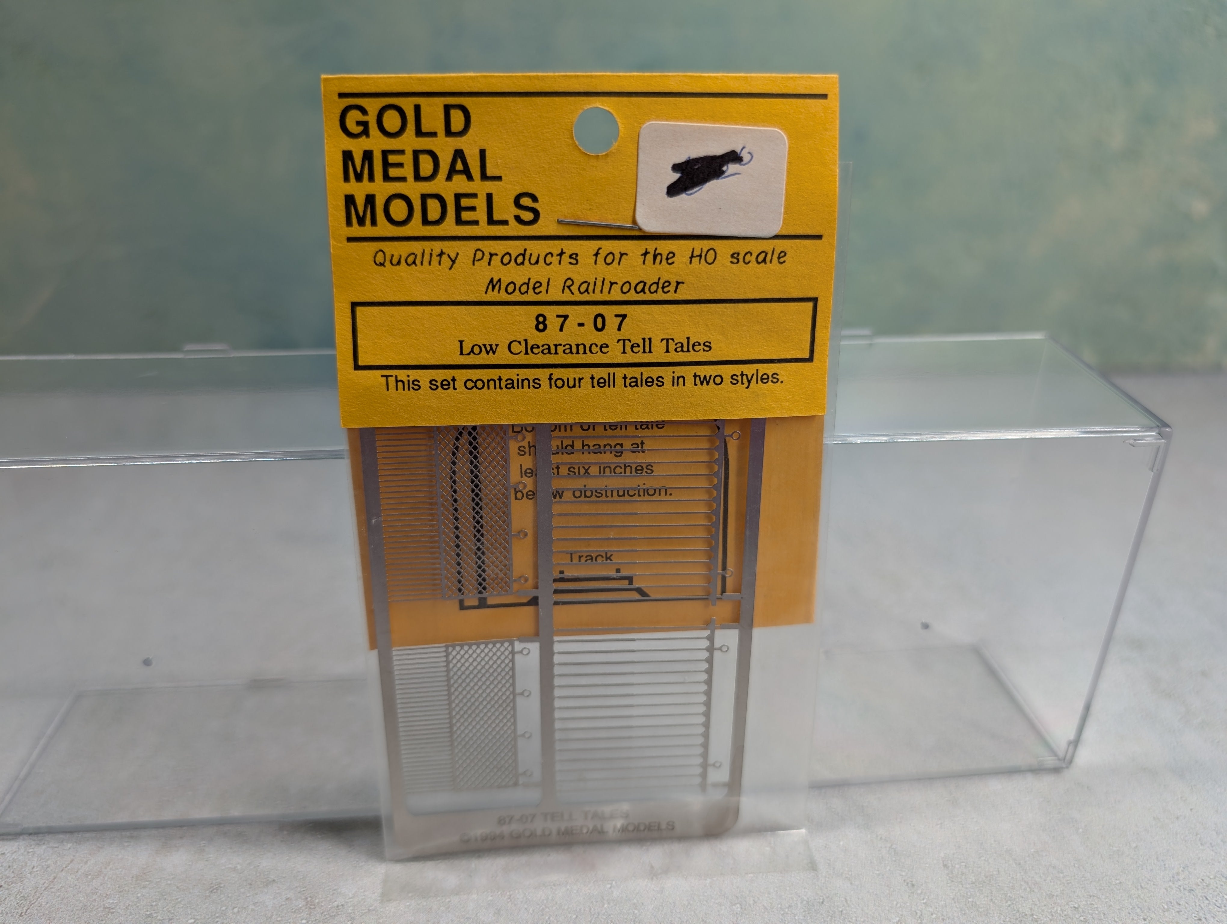 Gold Medal Models 87-07 HO Scale Low Clearance Tell Tales Detail Parts