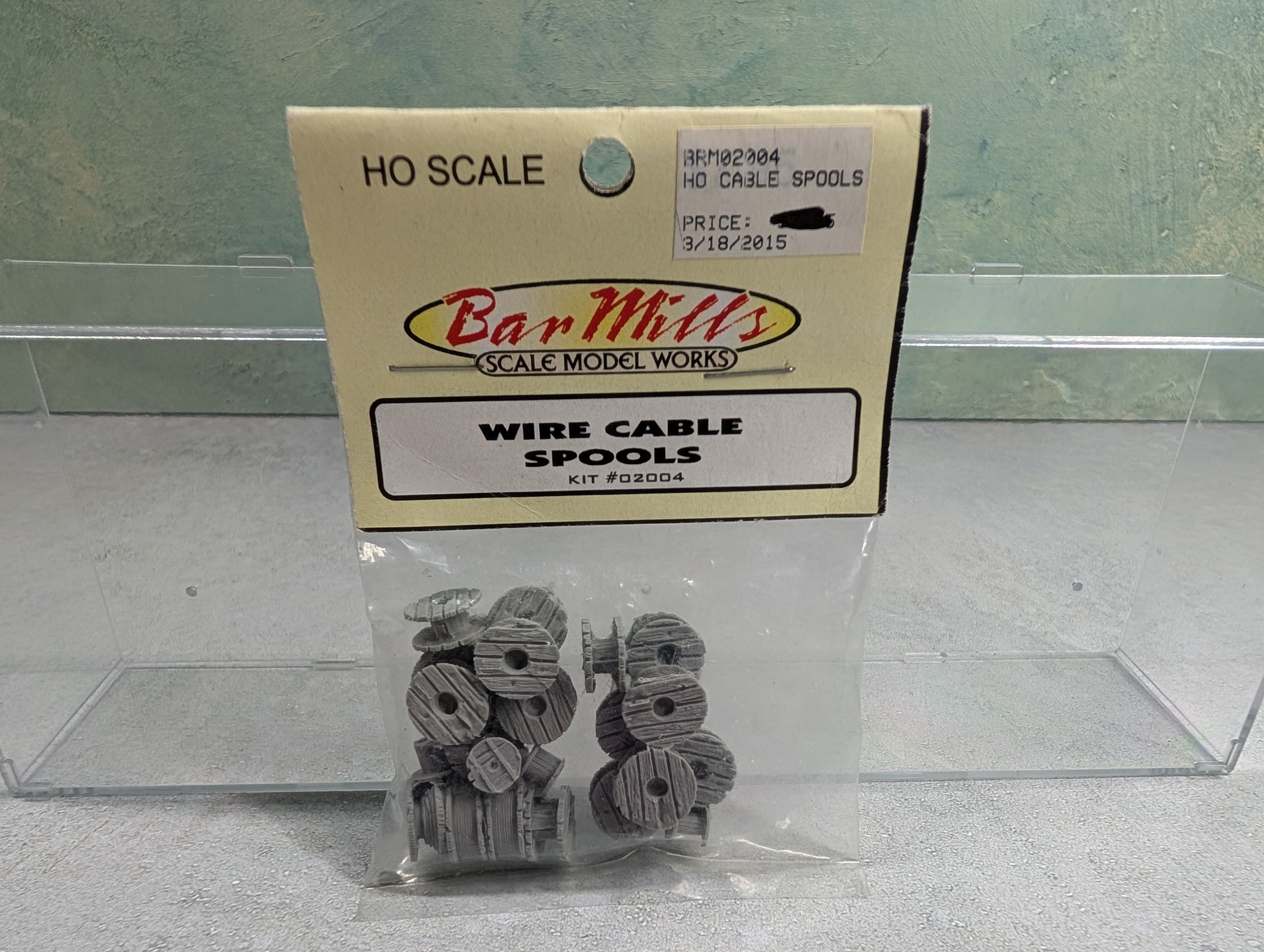 Bar Mills 2004 HO Scale Wire Cable Spools