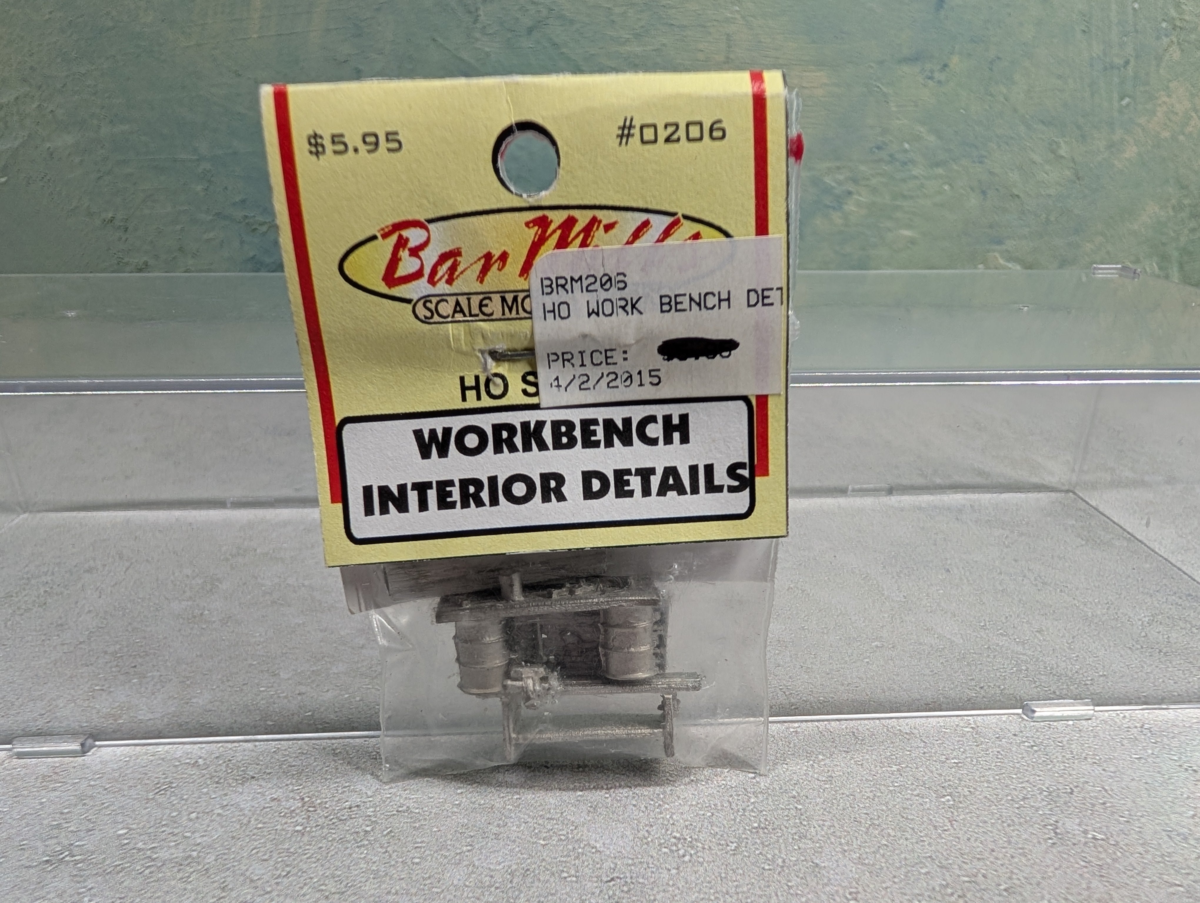 Bar Mills 206 HO Scale Workbench Interior Details