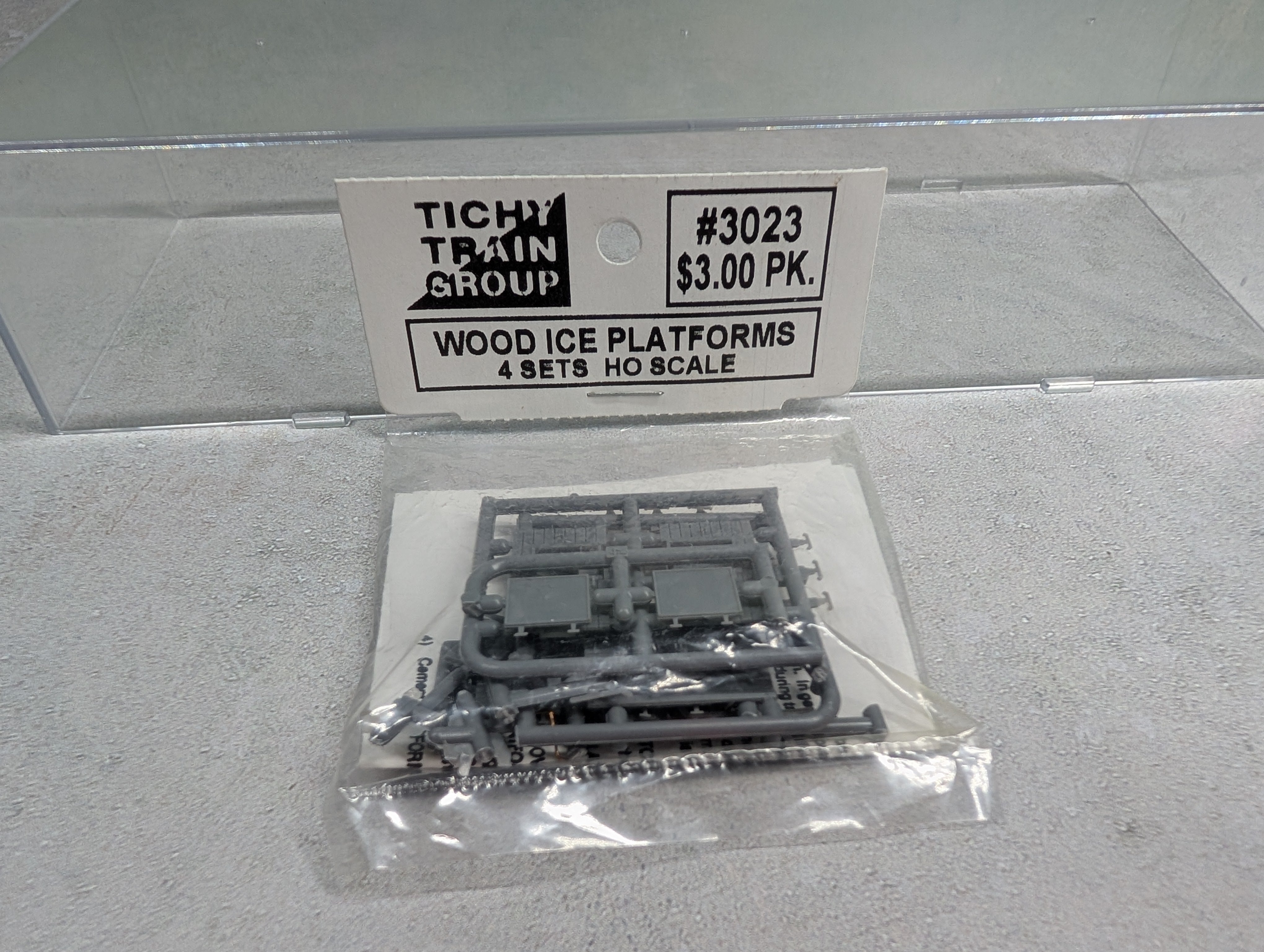 Tichy Train Group 3023 HO Scale Wood Ice Platforms
