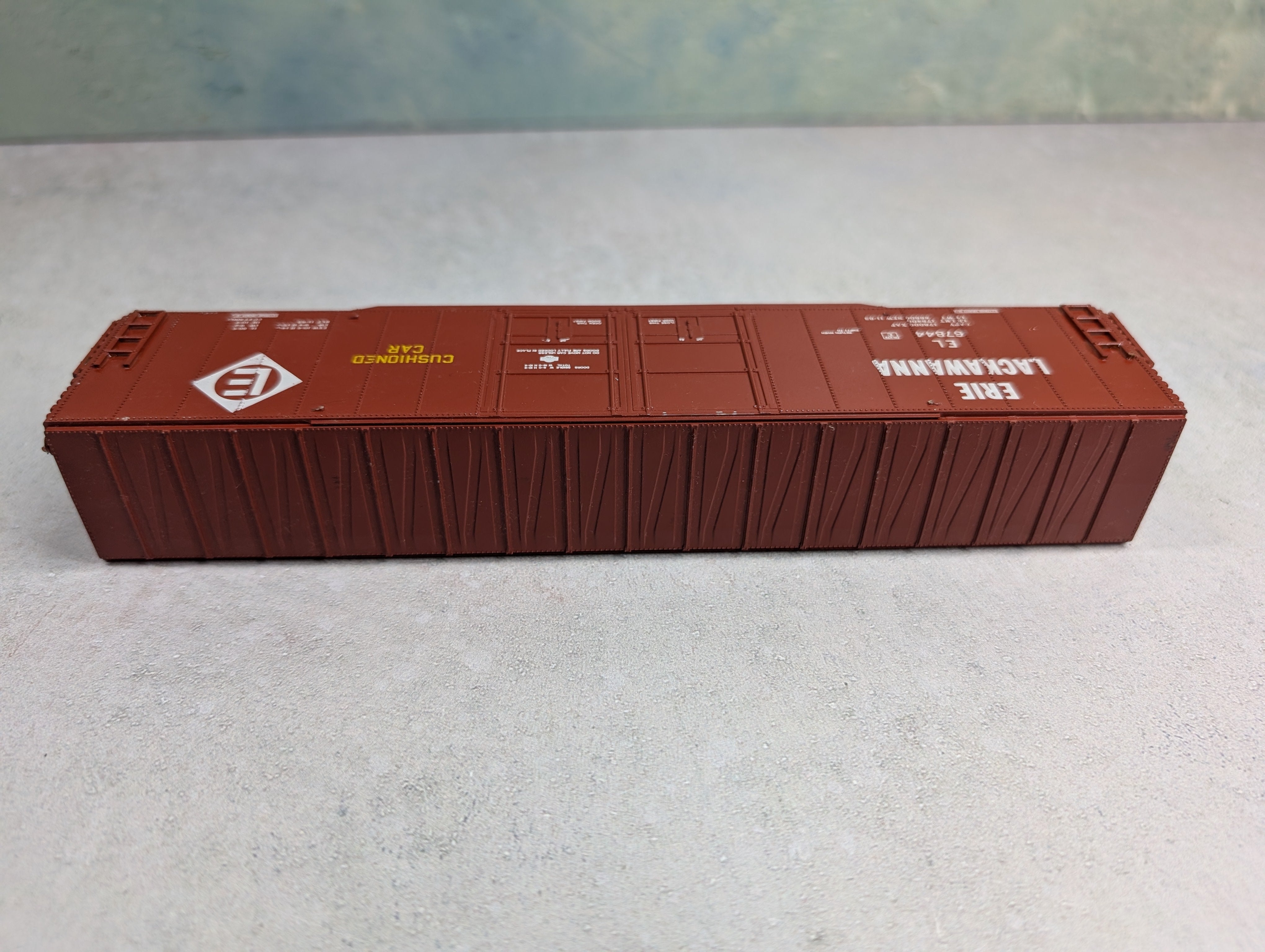 USED HO Scale 60' Box Car Erie Lackawanna EL #67844