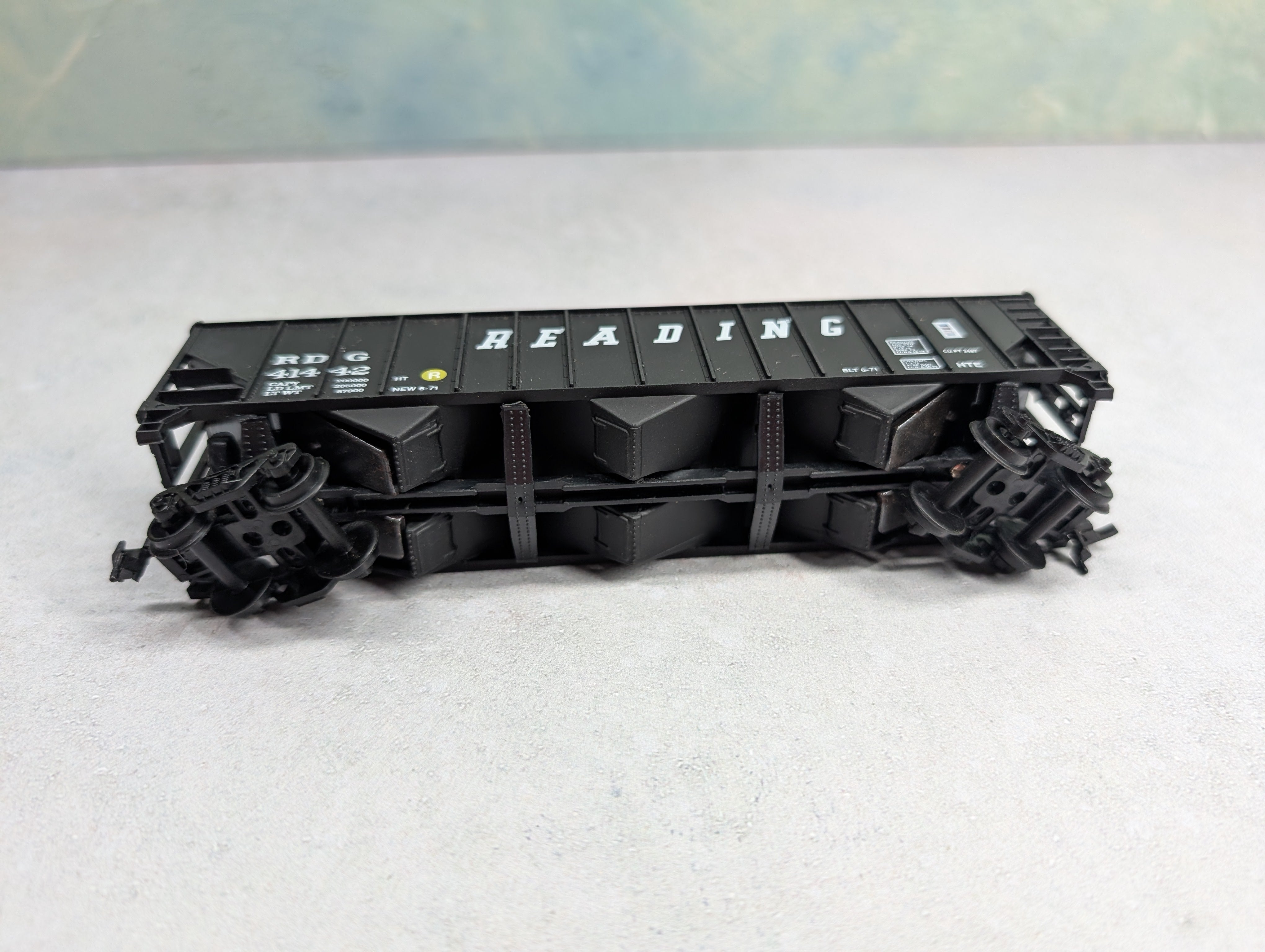 USED Life-Like HO Scale 100 Ton Hopper Reading RDG #41442