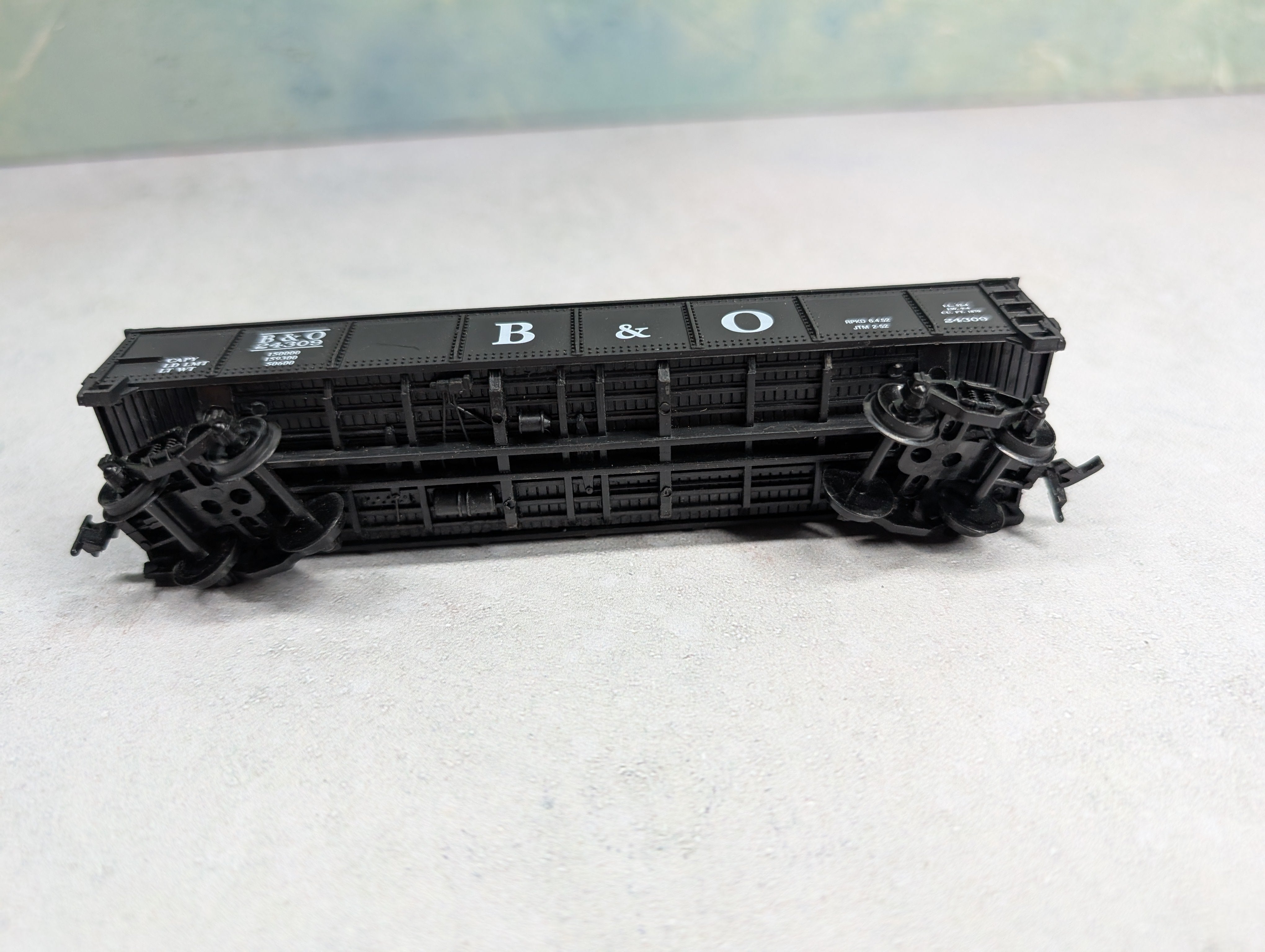 USED Life-Like HO Scale 40' Gondola Baltimore and Ohio B&O #24309