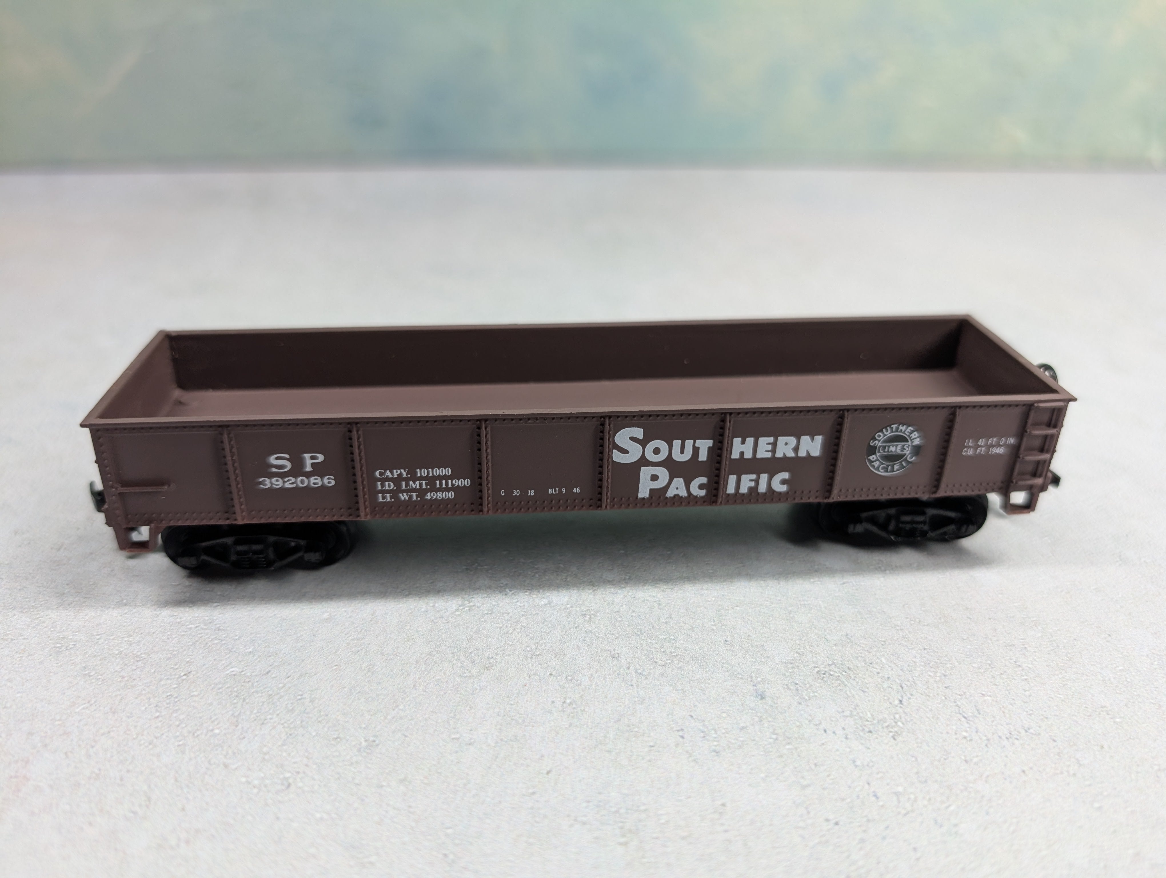 USED Life-Like HO Scale 40' Gondola Southern Pacific SP #392086