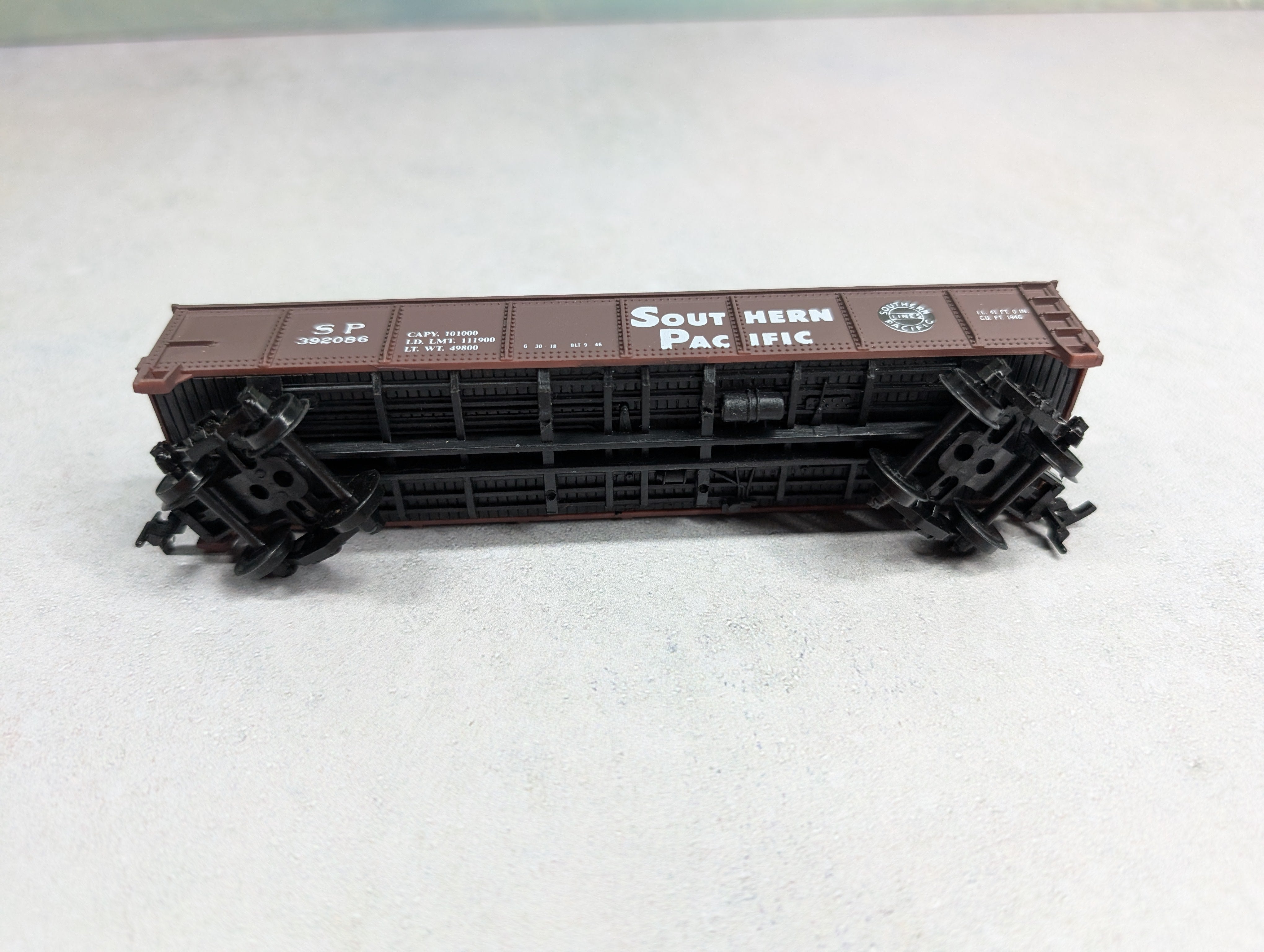 USED Life-Like HO Scale 40' Gondola Southern Pacific SP #392086