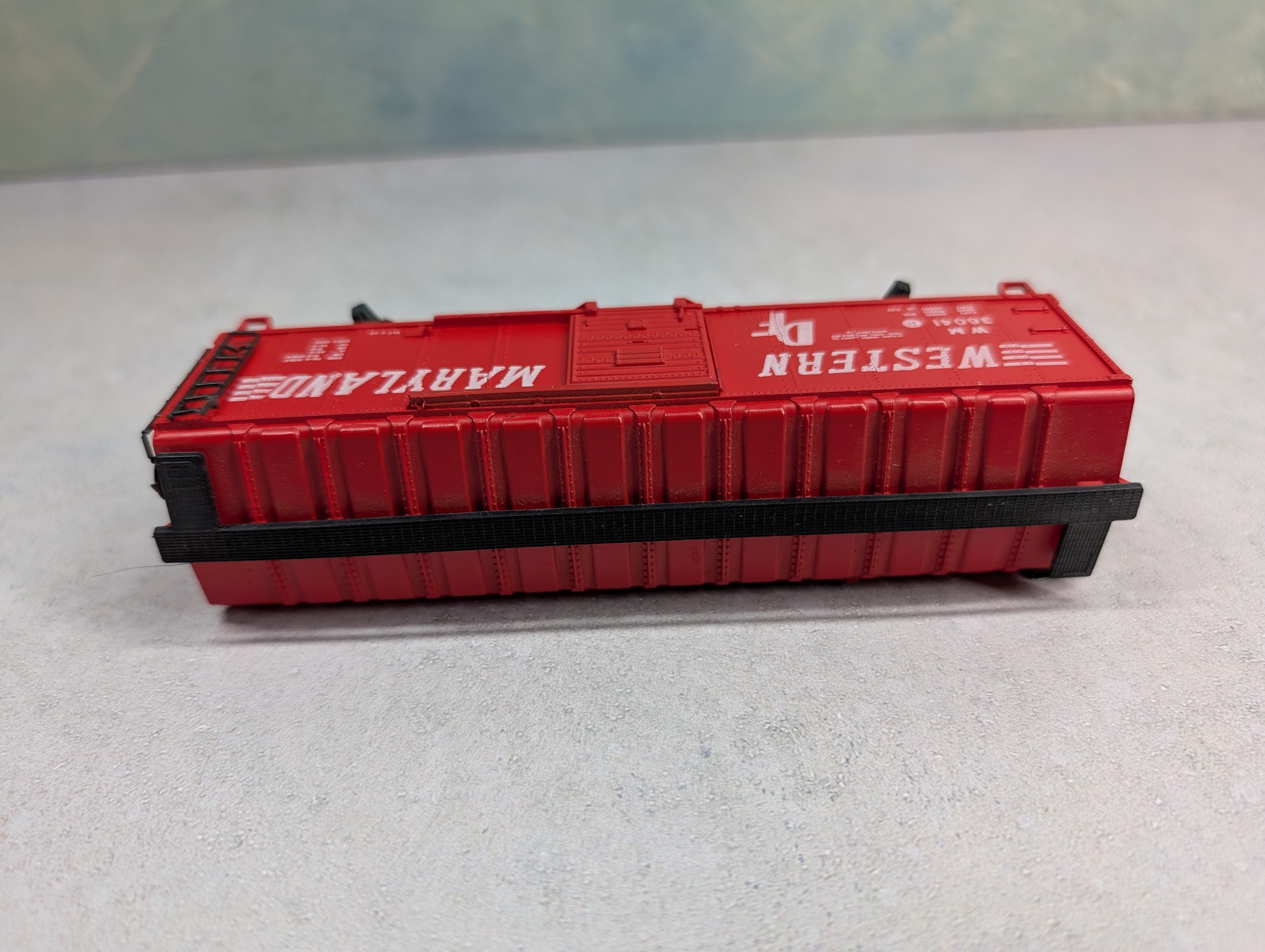 USED AHM HO Scale 40' Box Car Western Maryland WM #36041