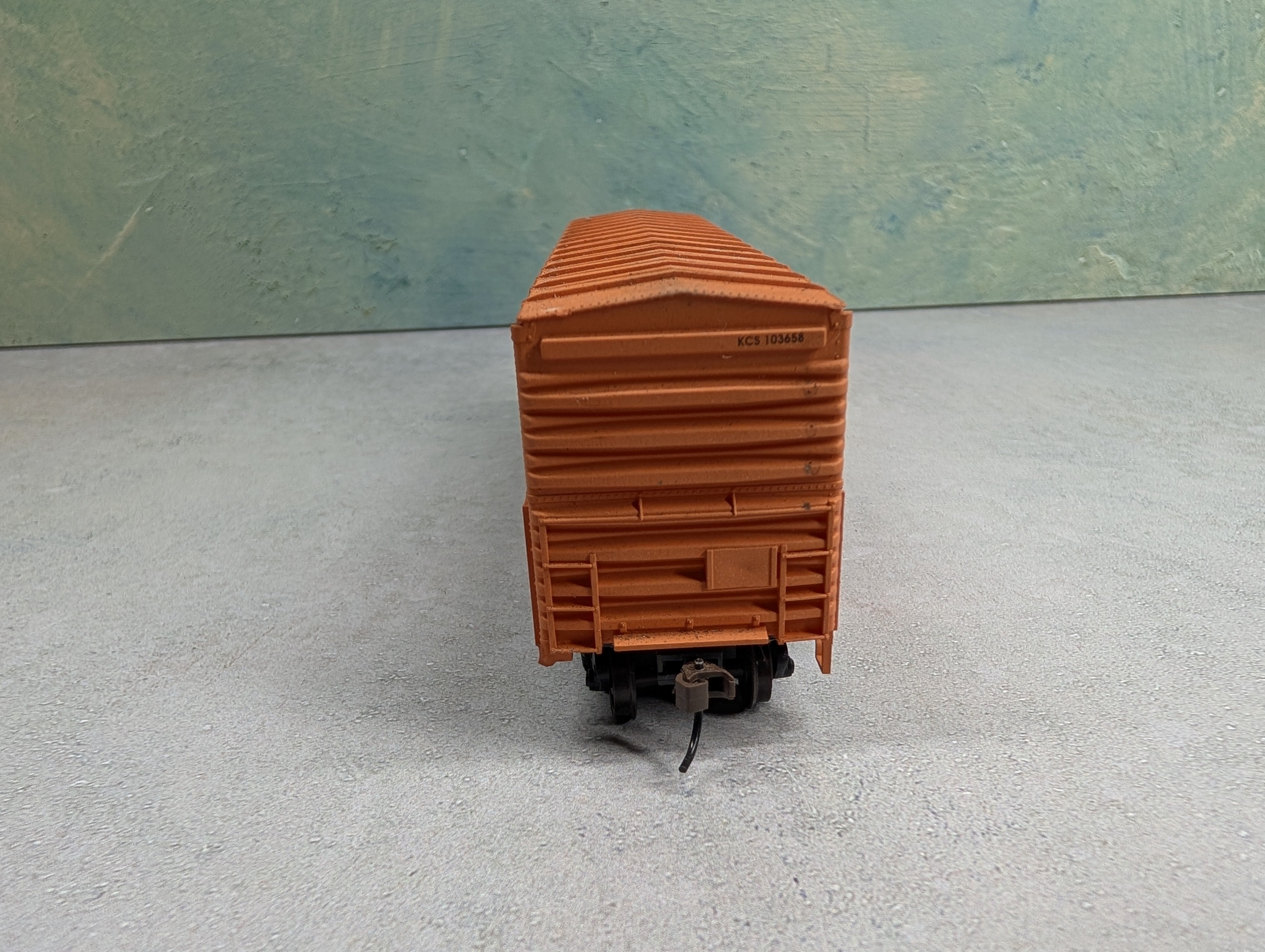 USED Accurail HO Scale 50' Box Car Kansas City Southern KCS #103658