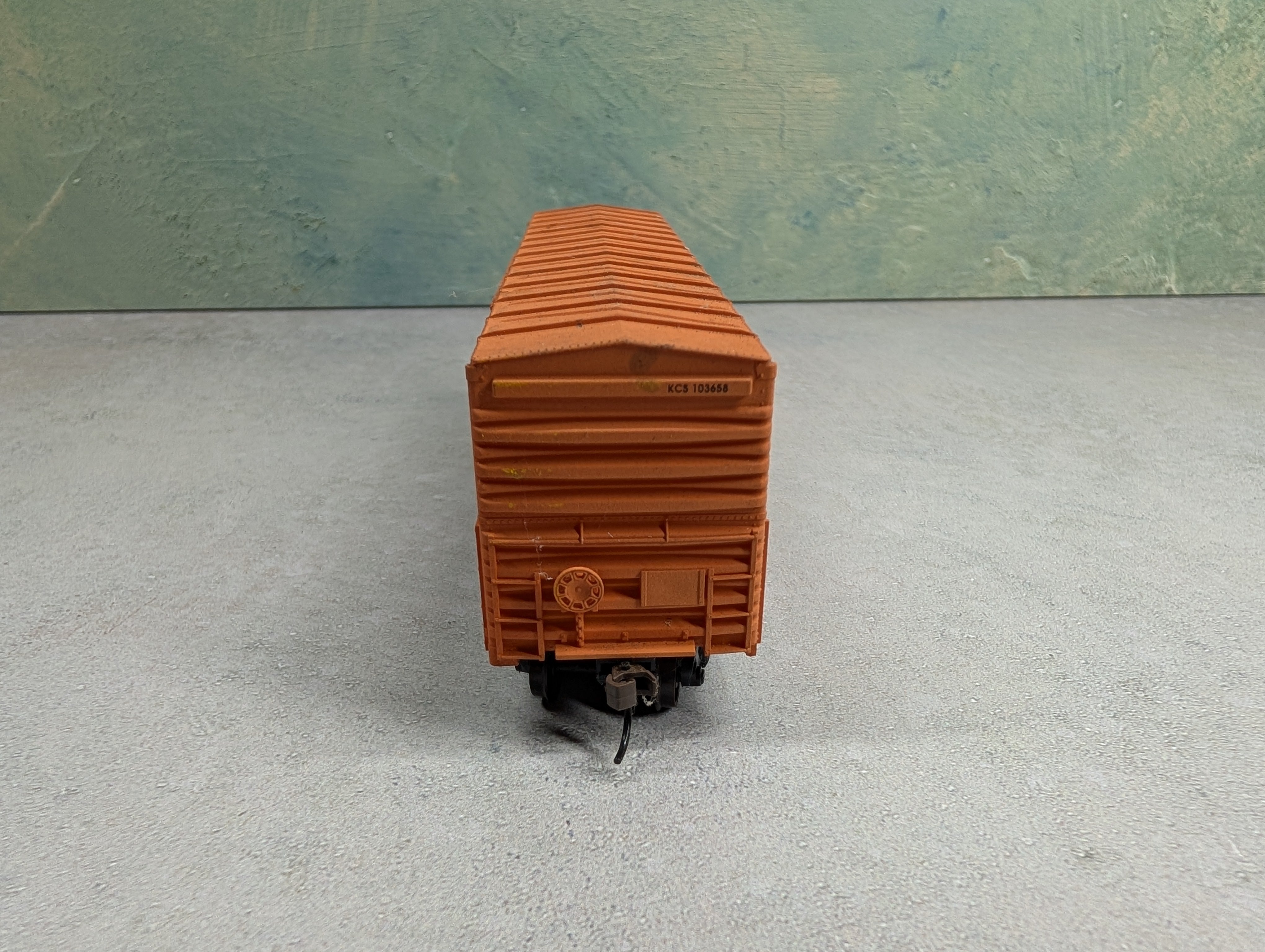 USED Accurail HO Scale 50' Box Car Kansas City Southern KCS #103658