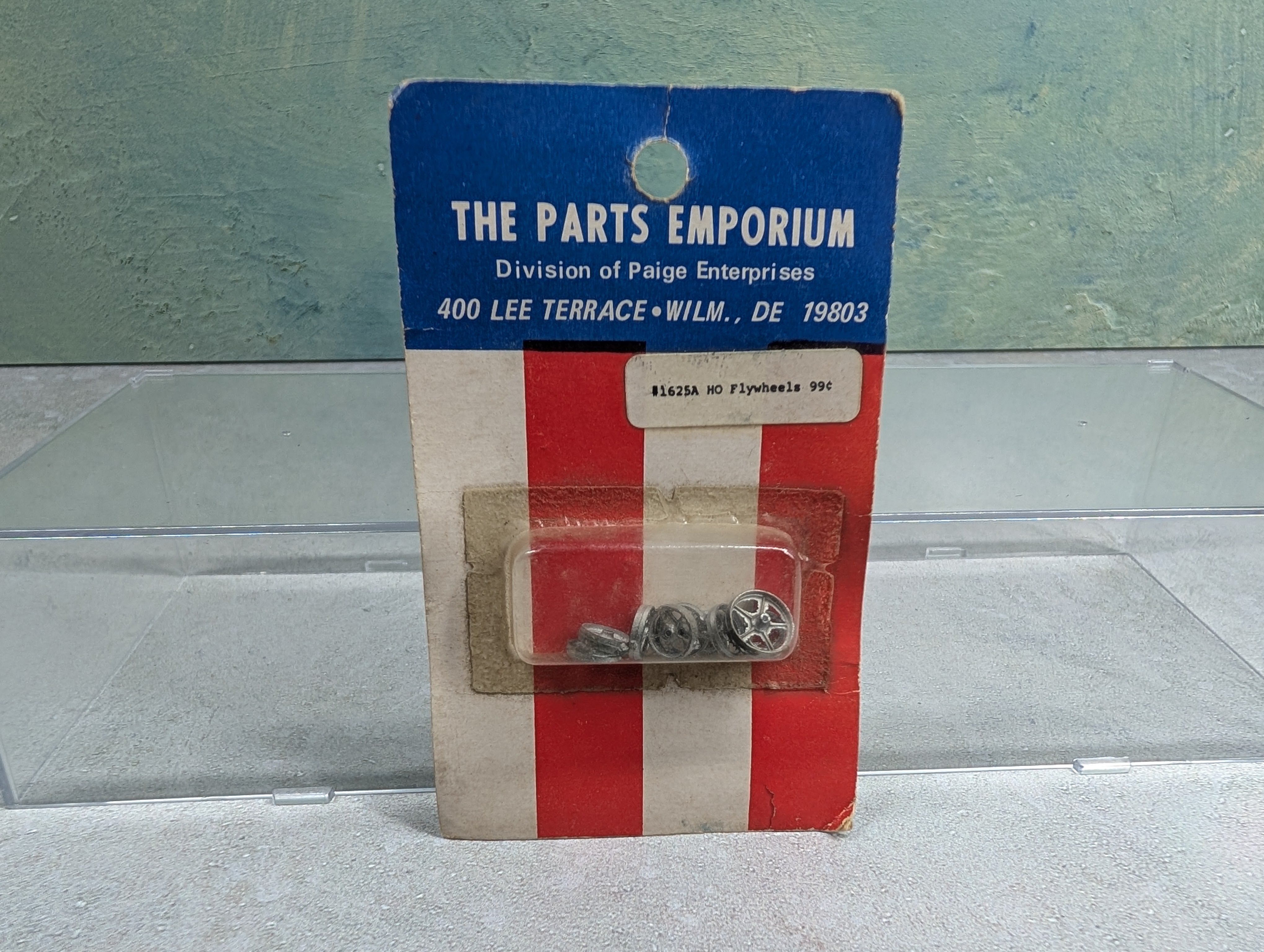 The Parts Emporium 1625A HO Scale Flywheels, Metal Detail Parts