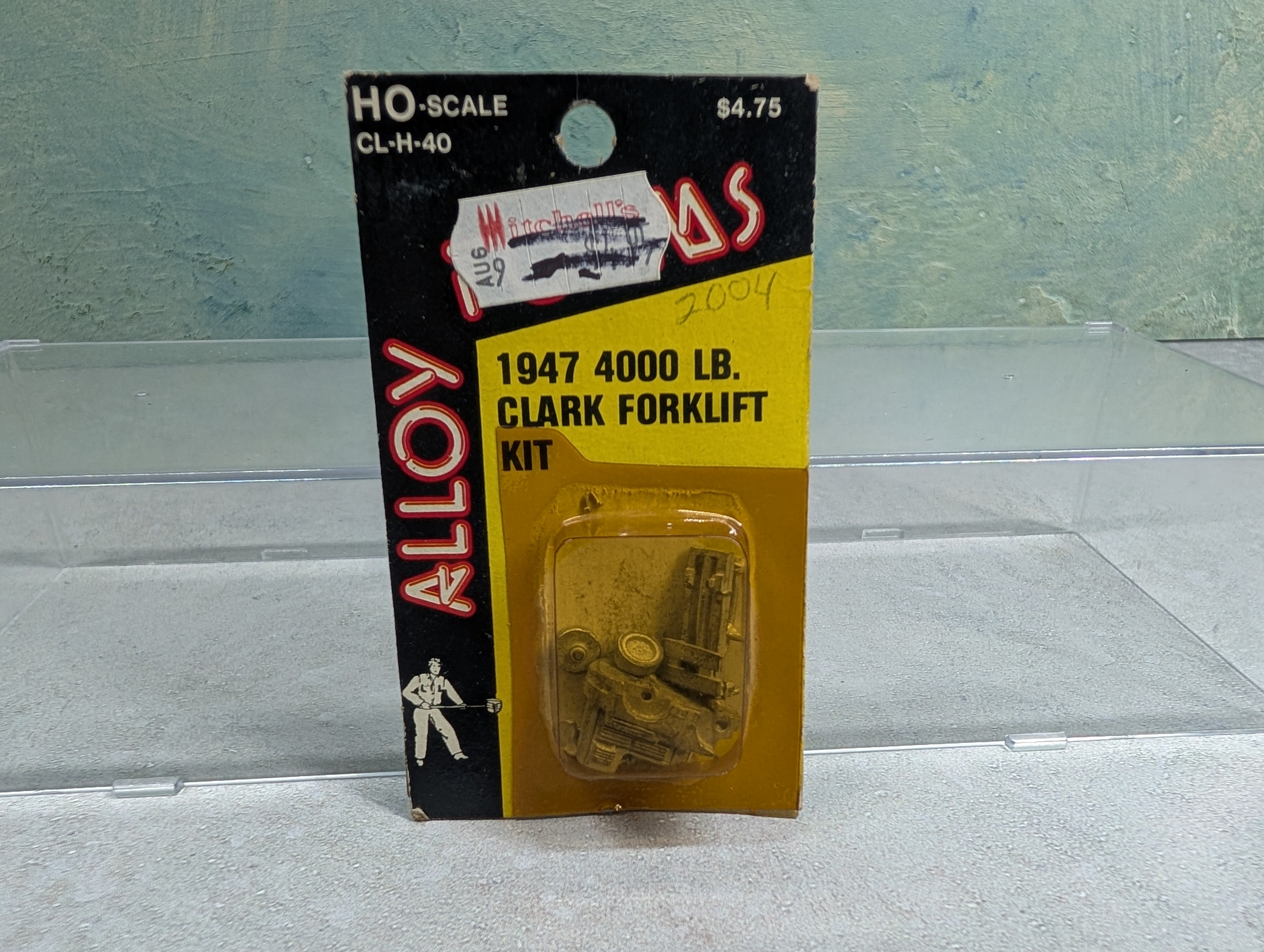 Alloy Forms #CL-H-40 HO Scale 1947 4000 LB Clark Forklift KIT