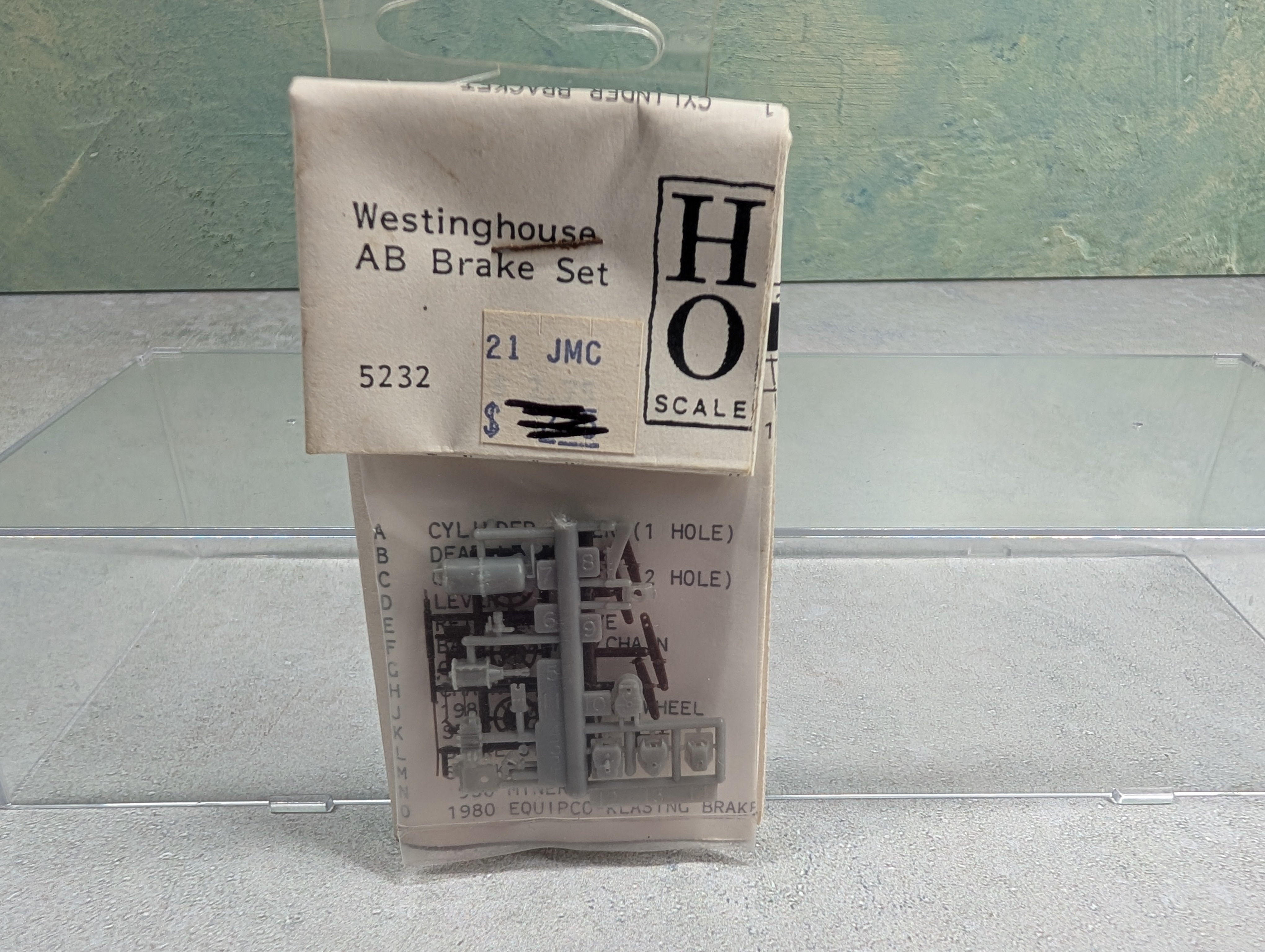 Grandt Line 5232 HO Scale Westinghouse AB Brake Set