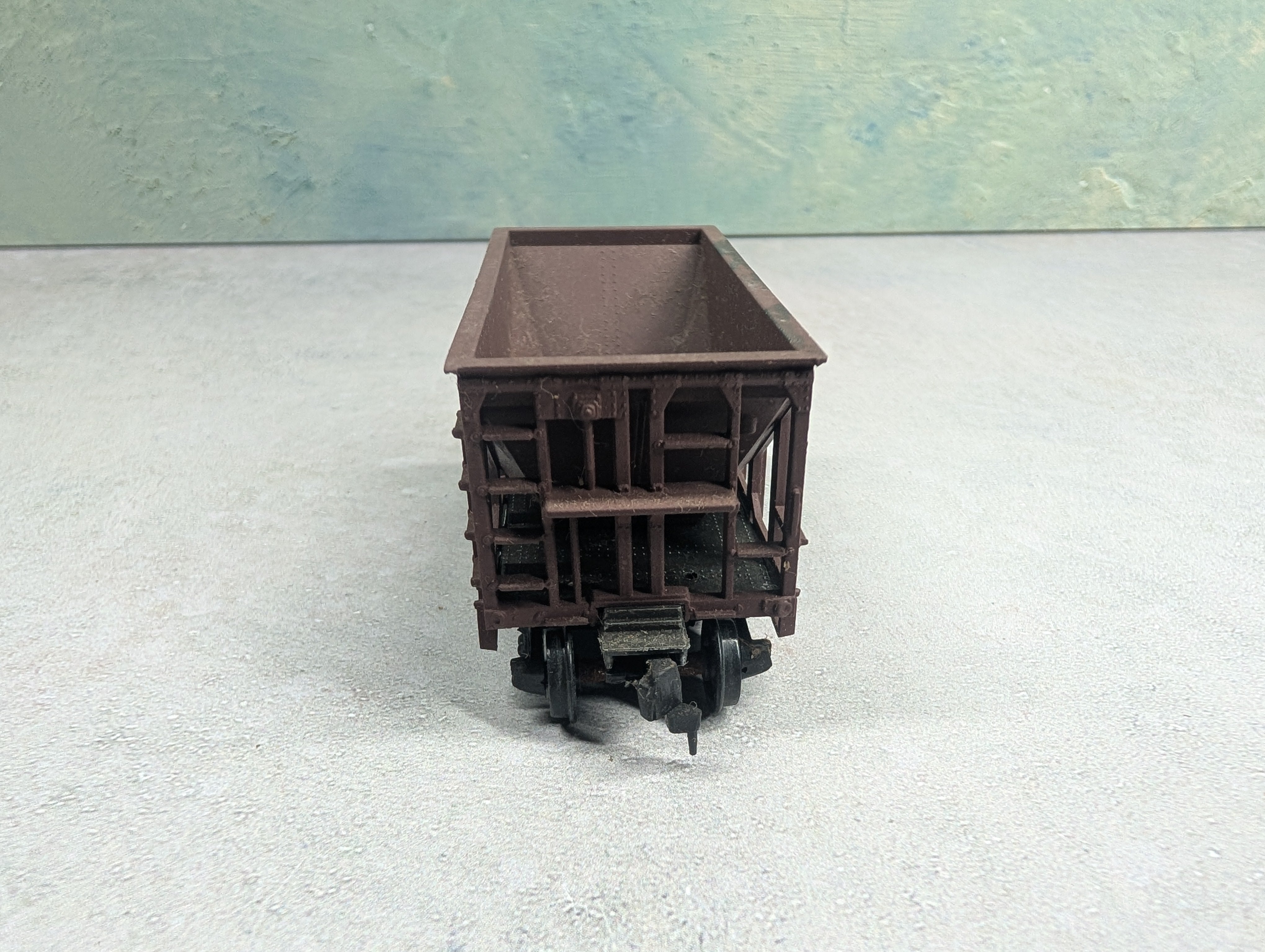 USED Roundhouse 1411 HO Scale Ore Car Soo Line #81714 KIT