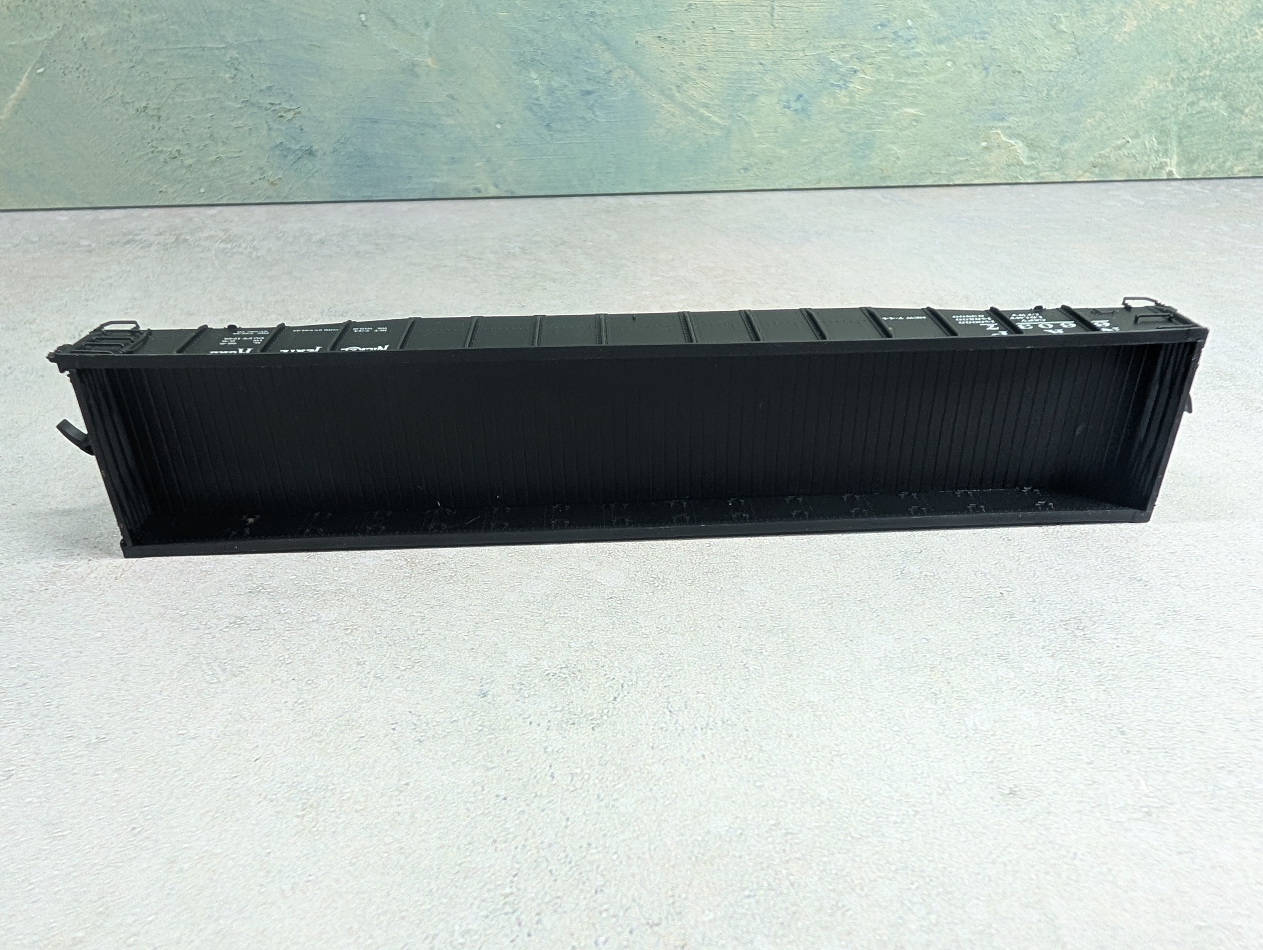 USED Life-Like HO Scale 52'6" Drop End Mill Gondola, Proto 2000 Nickel Plate Road NKP #66037