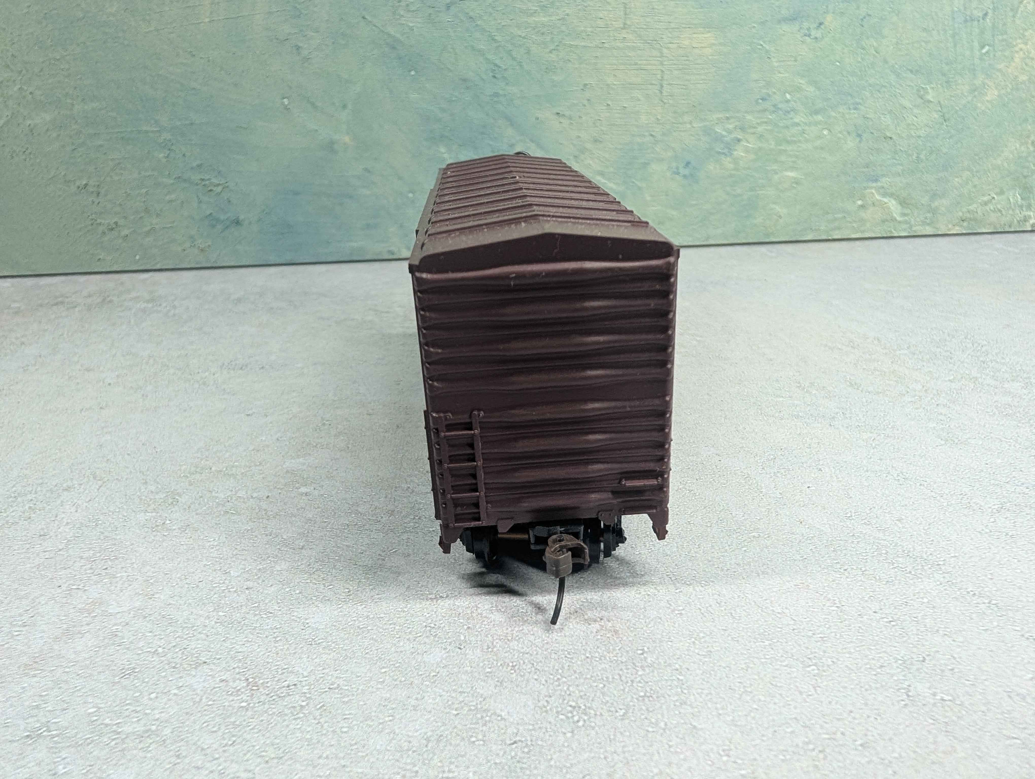 USED Roundhouse HO Scale 40' Box Car Erie Lackawanna EL #53185