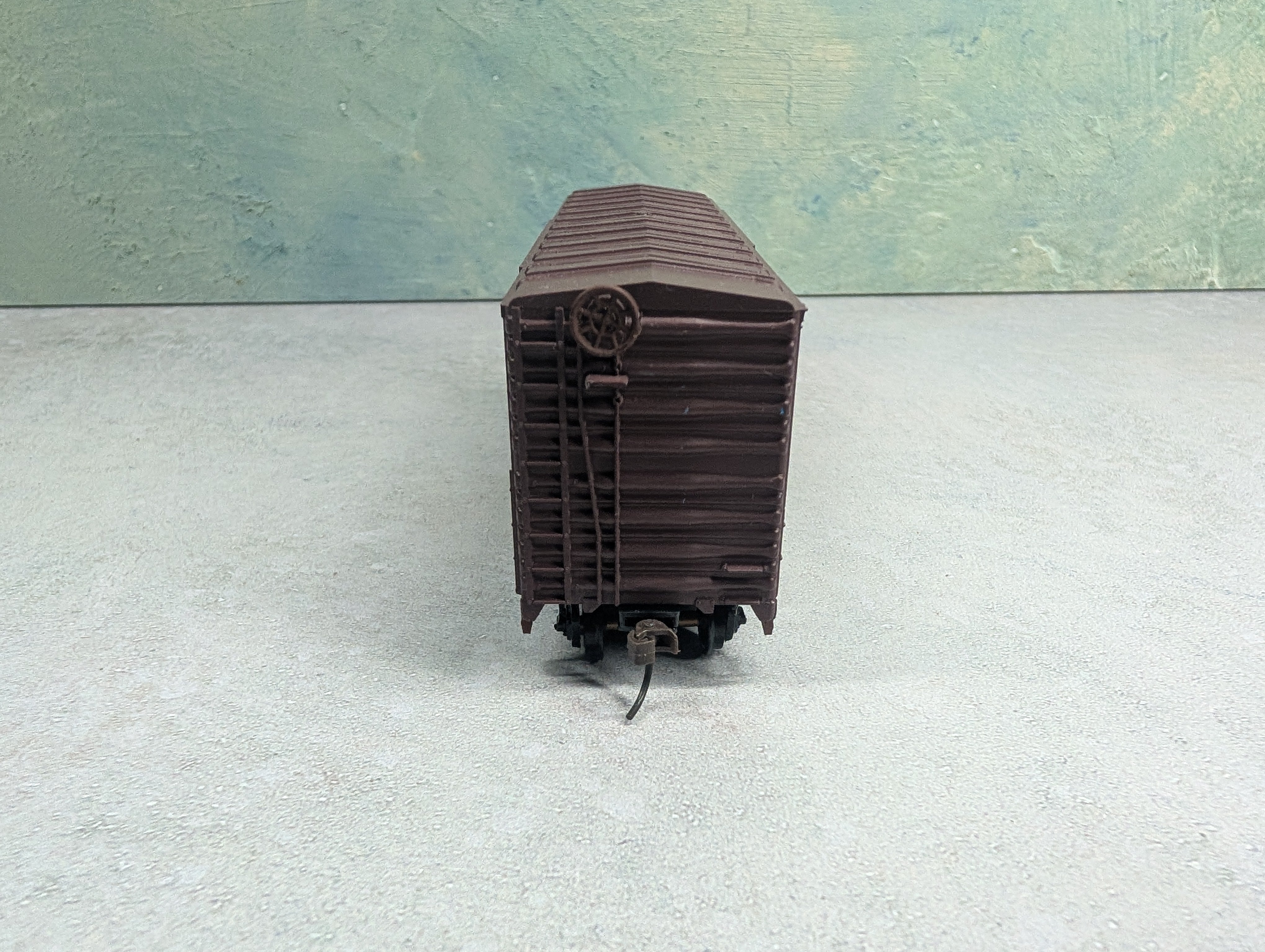 USED Roundhouse HO Scale 40' Box Car Erie Lackawanna EL #53185