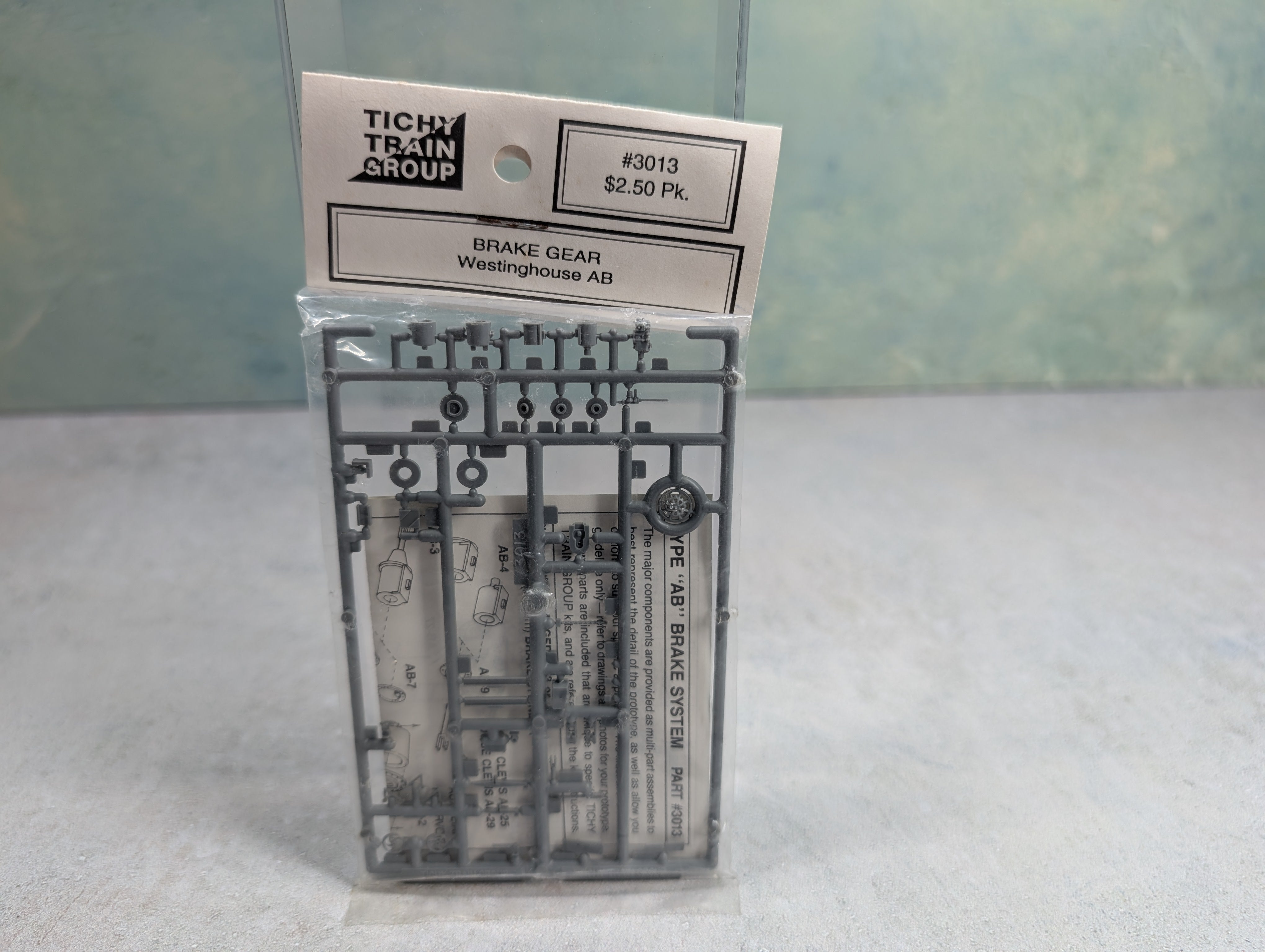 Tichy Train Group 3013 HO Scale Brake Gear Westinghouse AB Details Parts