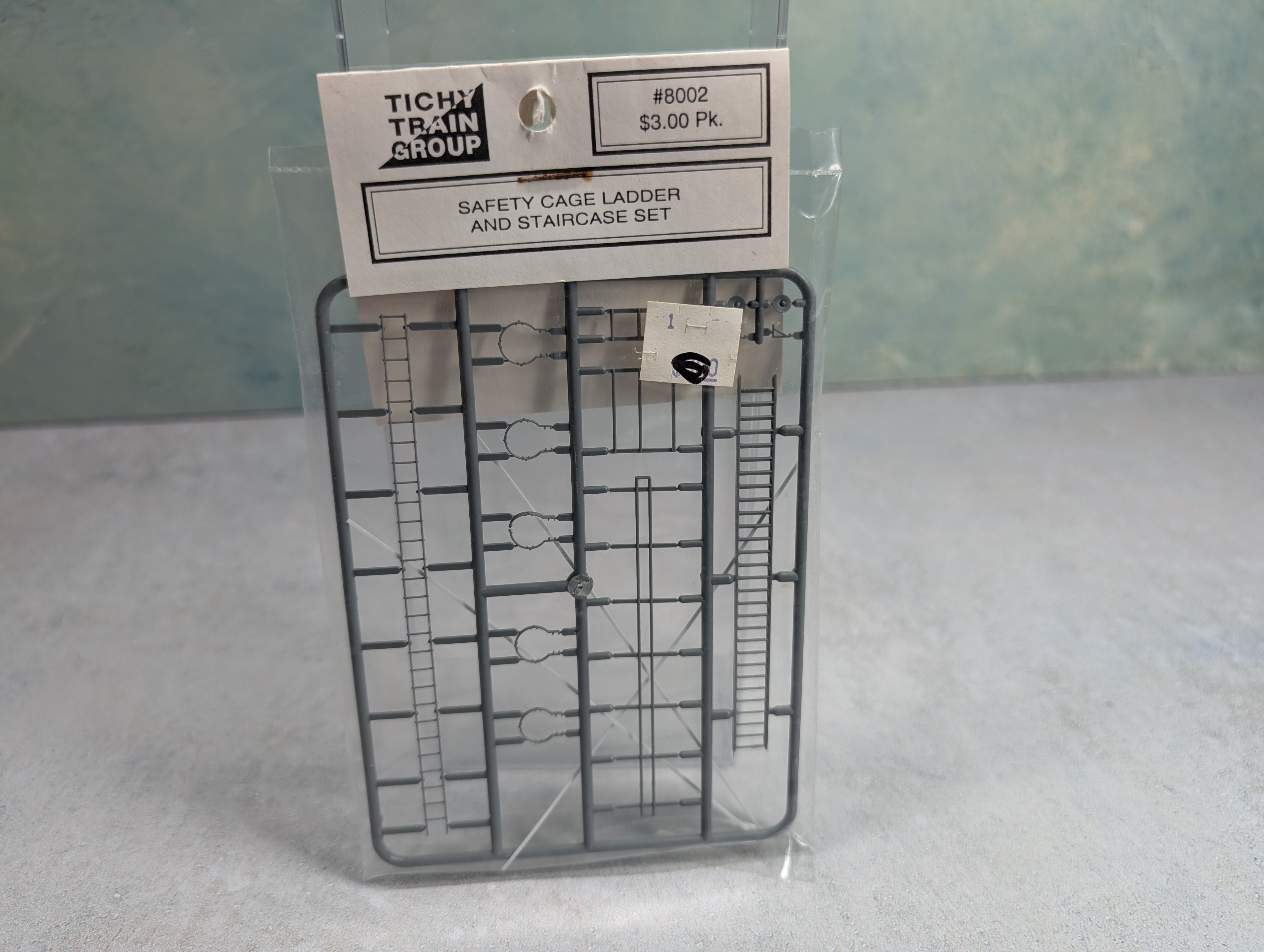 Tichy Train Group 8002 HO Scale Safety Cage Ladder & Staircase Set