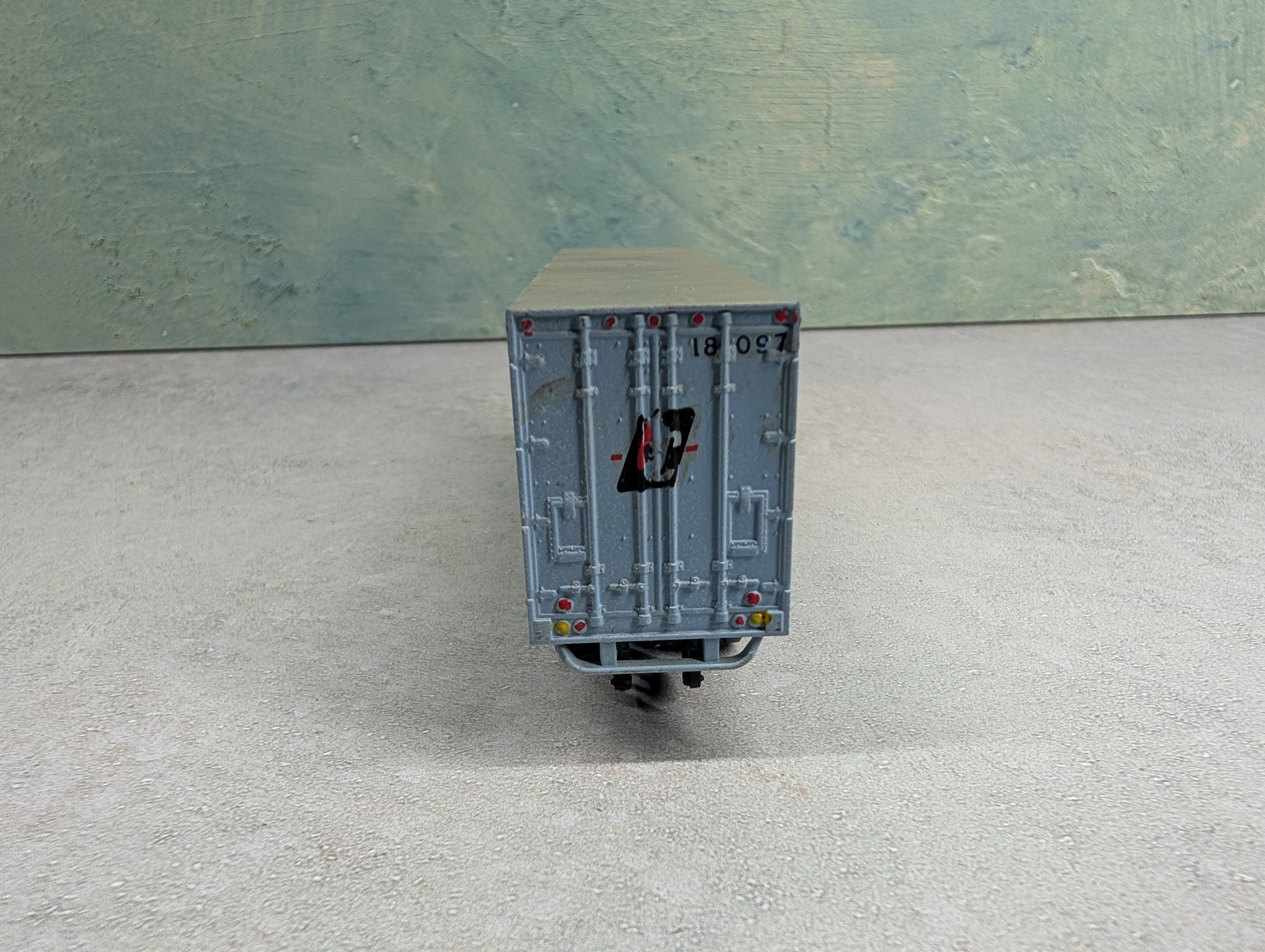 USED HO Scale 40' Trailer Transcon Decal