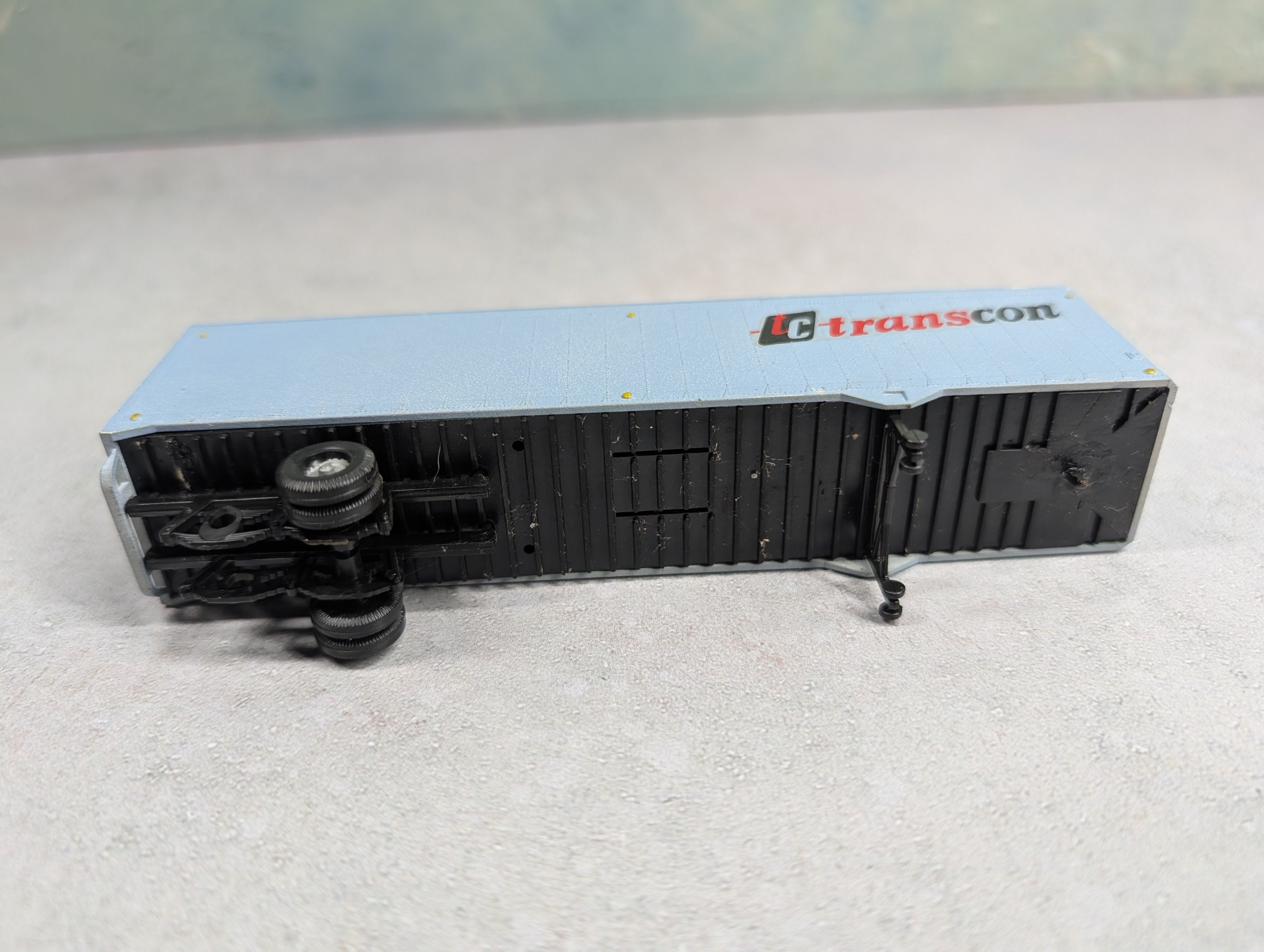 USED HO Scale 40' Trailer Transcon Decal