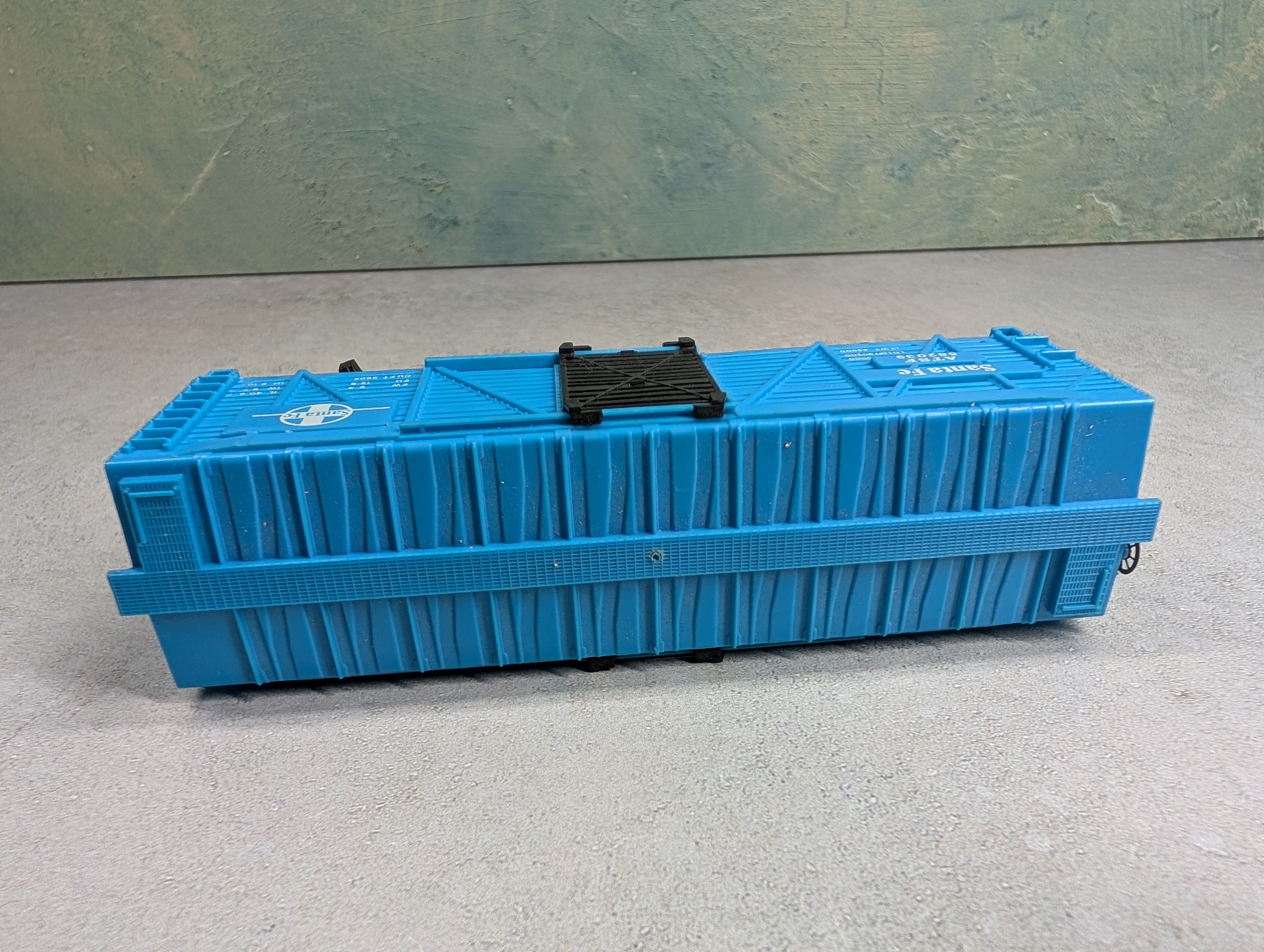 USED Model Power HO Scale 40' Cattle Stock Car Santa Fe ATSF #582039