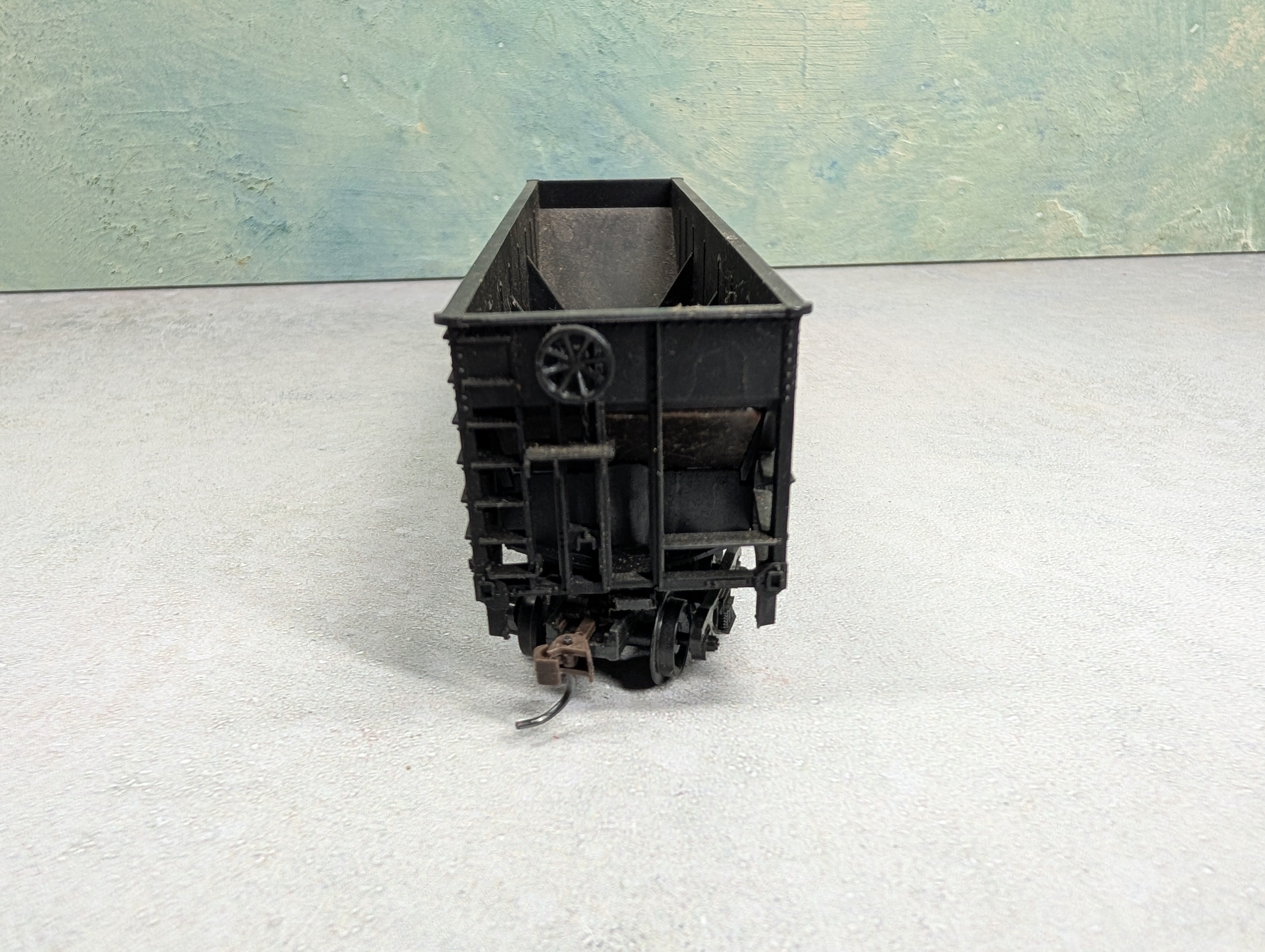 USED HO Scale 3 Bay Open Hopper Reading RDG #484329