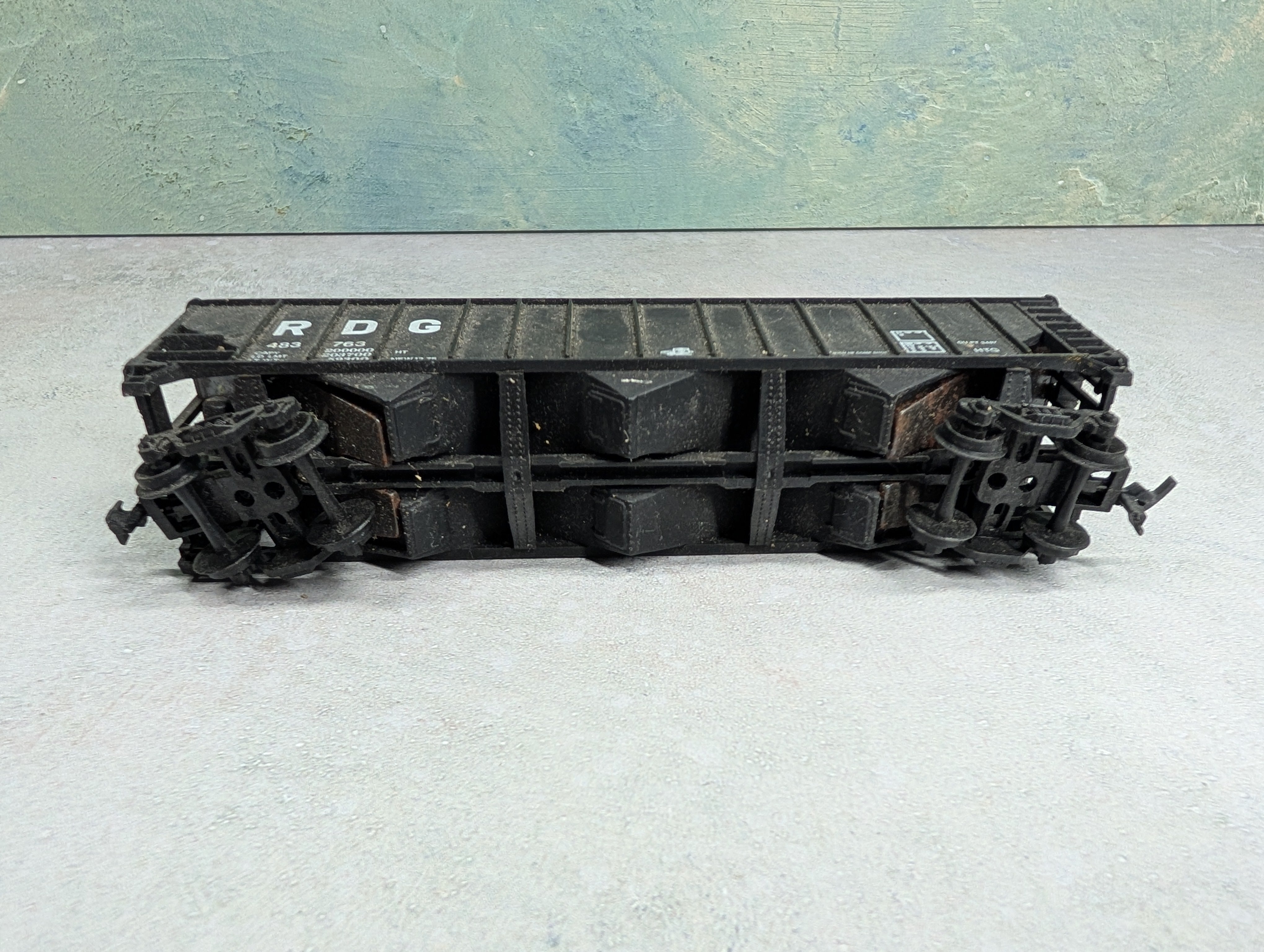 USED HO Scale 3 Bay Open Hopper Reading RDG #483763