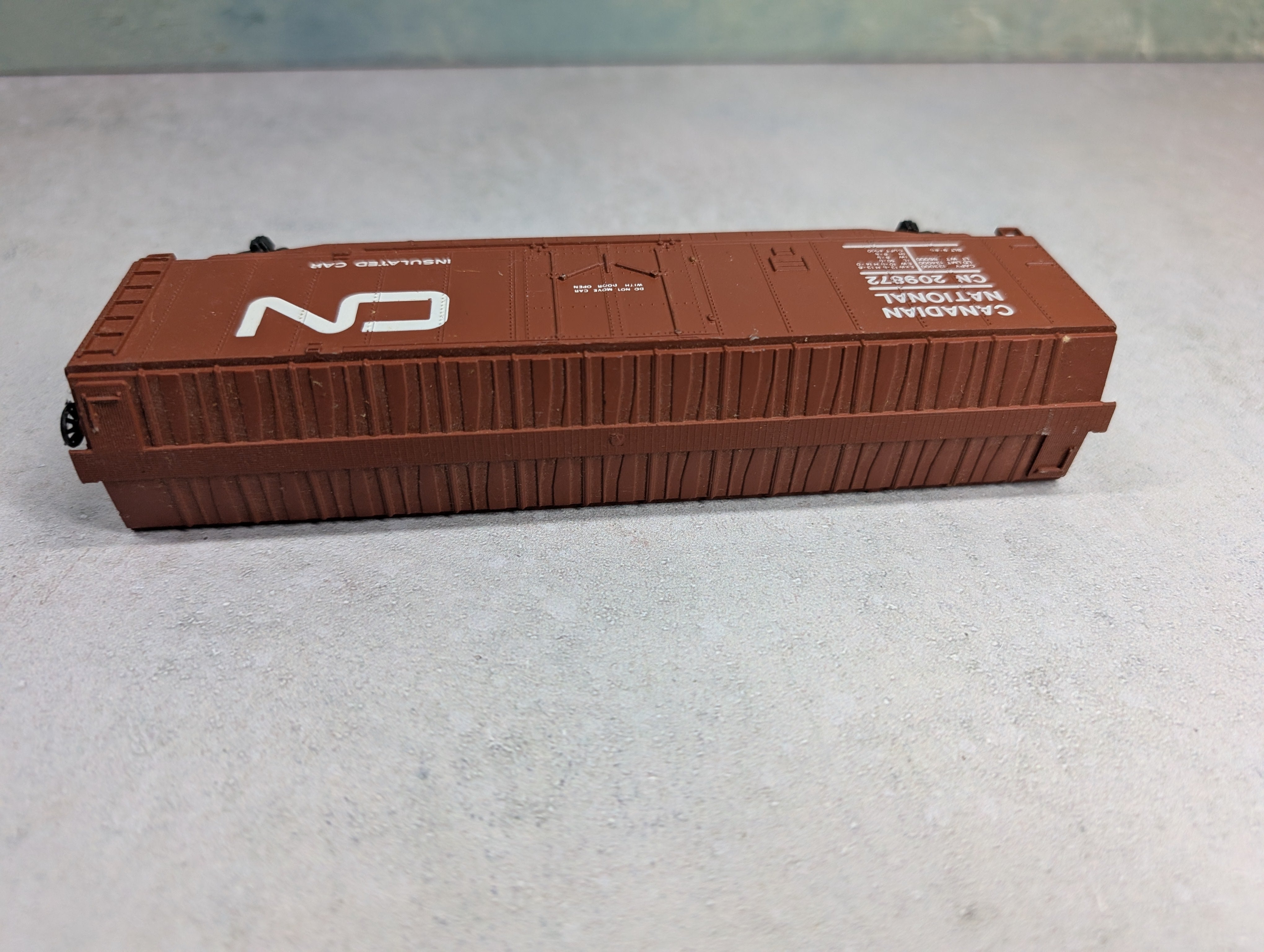 USED Bachmann HO Scale 50' Box Car Canadian National CN #209872