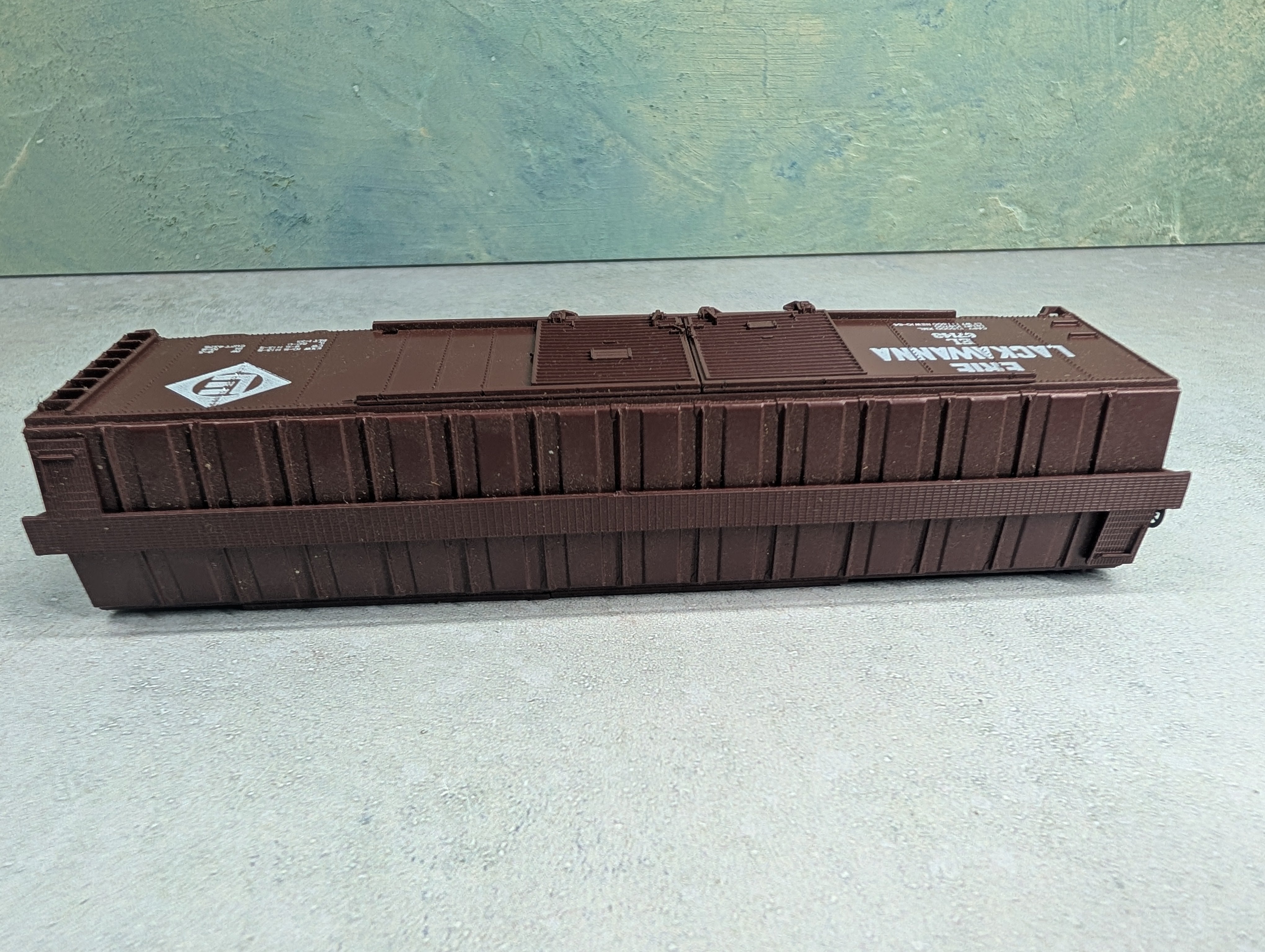 USED Athearn HO Scale 50' DD Box Car Erie Lackawanna EL #67143