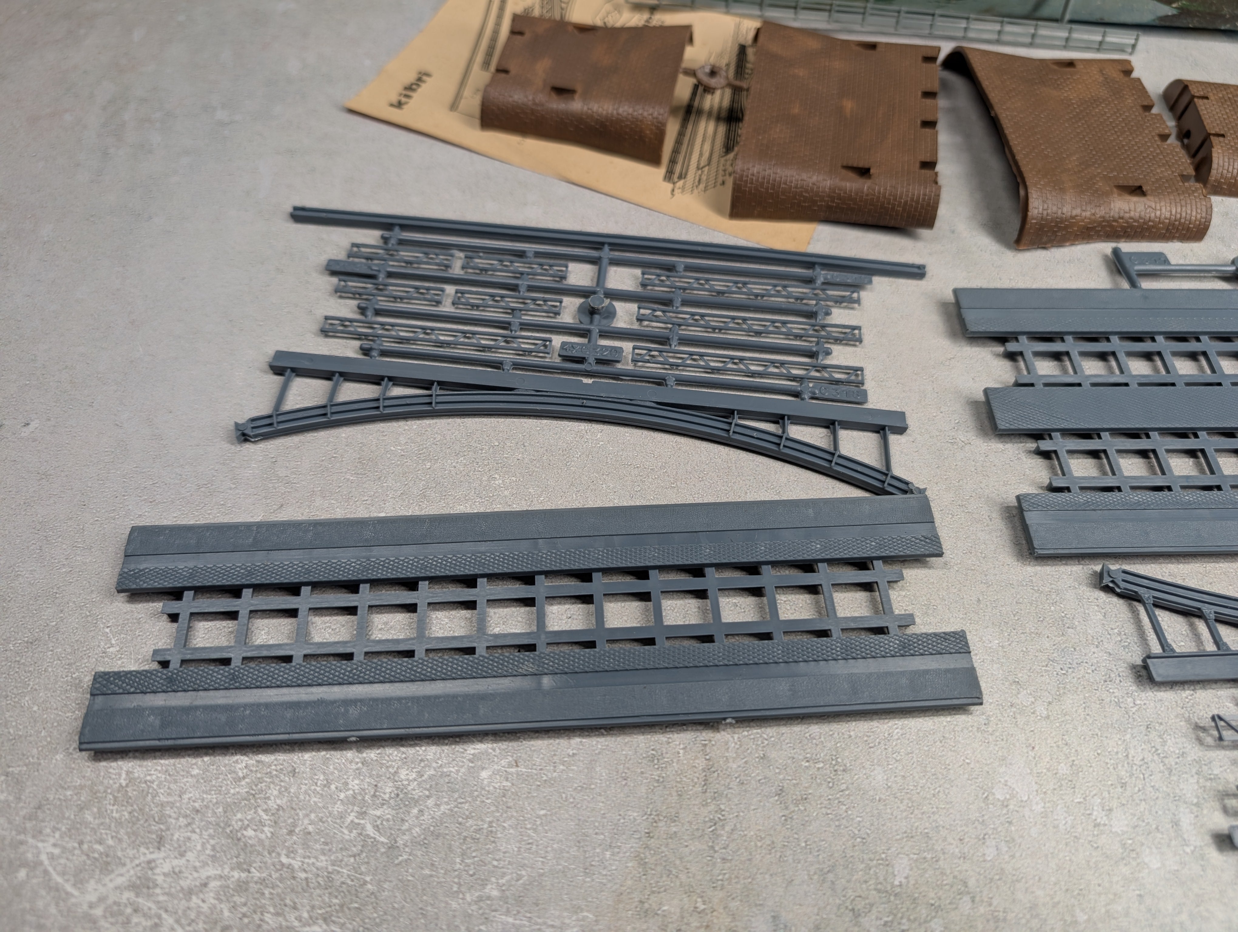 USED Kibri 7622 N Scale Approach Bridge KIT