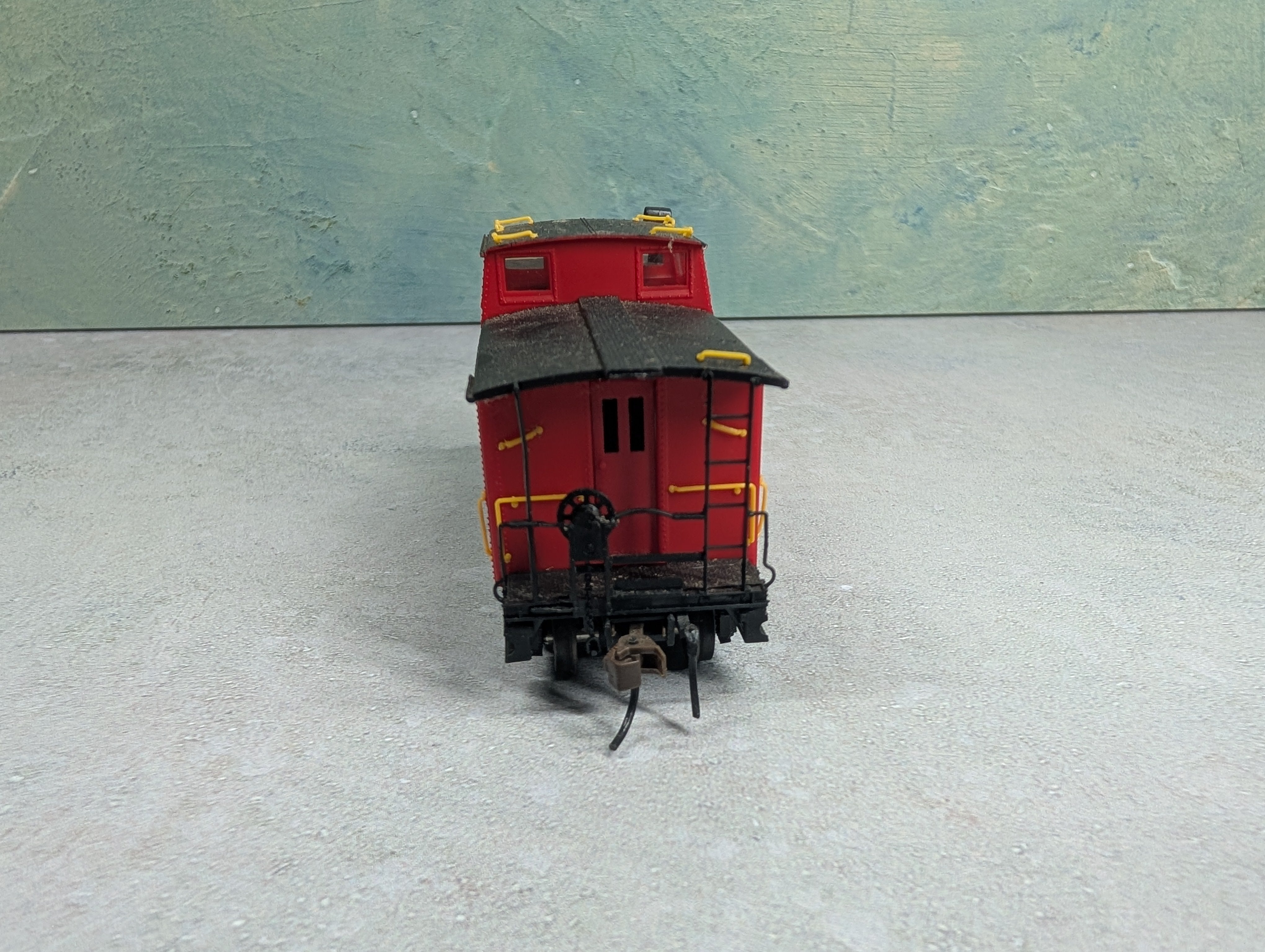USED Life-Like HO Scale Caboose Jersey Central Lines #91506