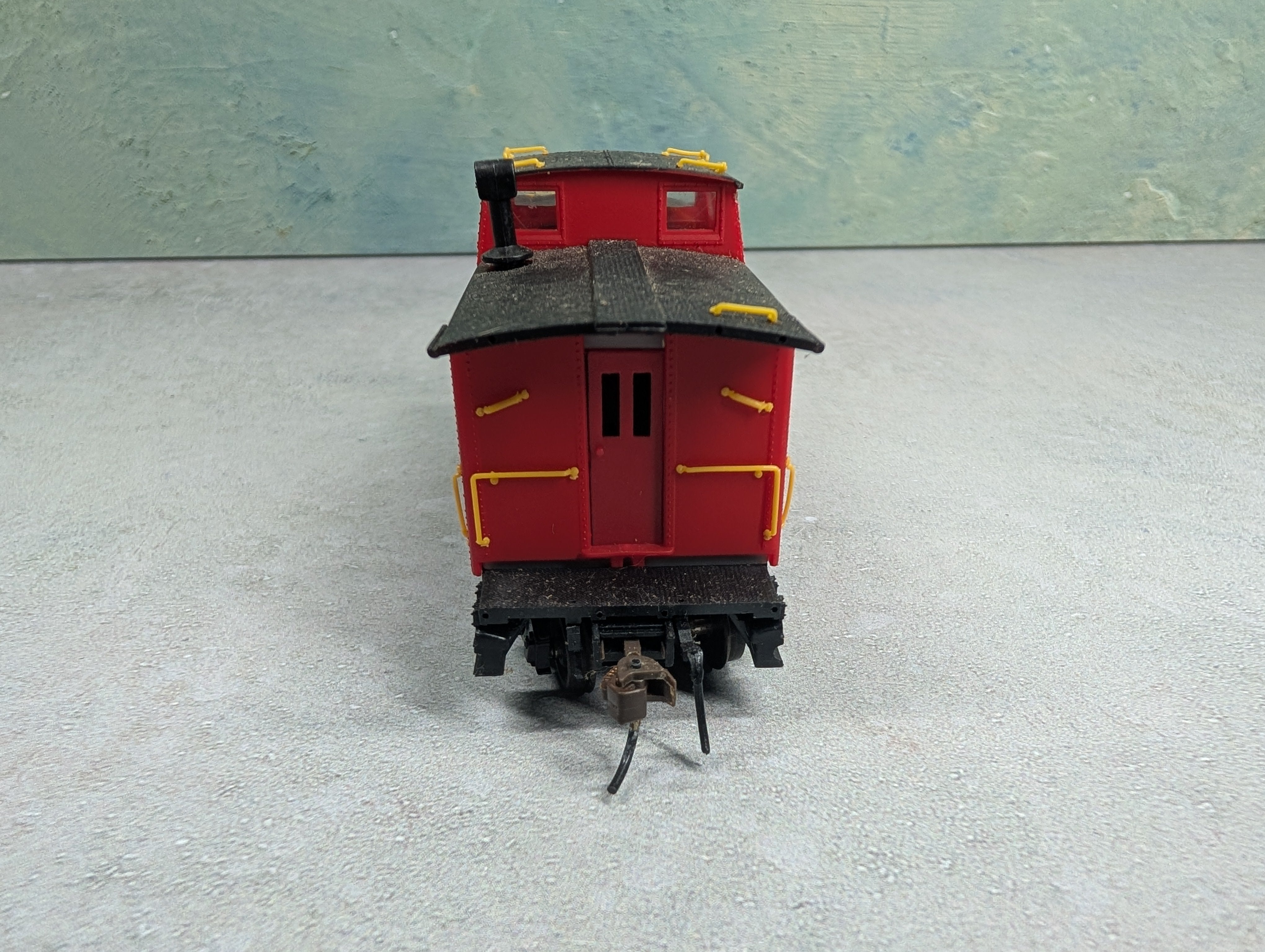 USED Life-Like HO Scale Caboose Jersey Central Lines #91506
