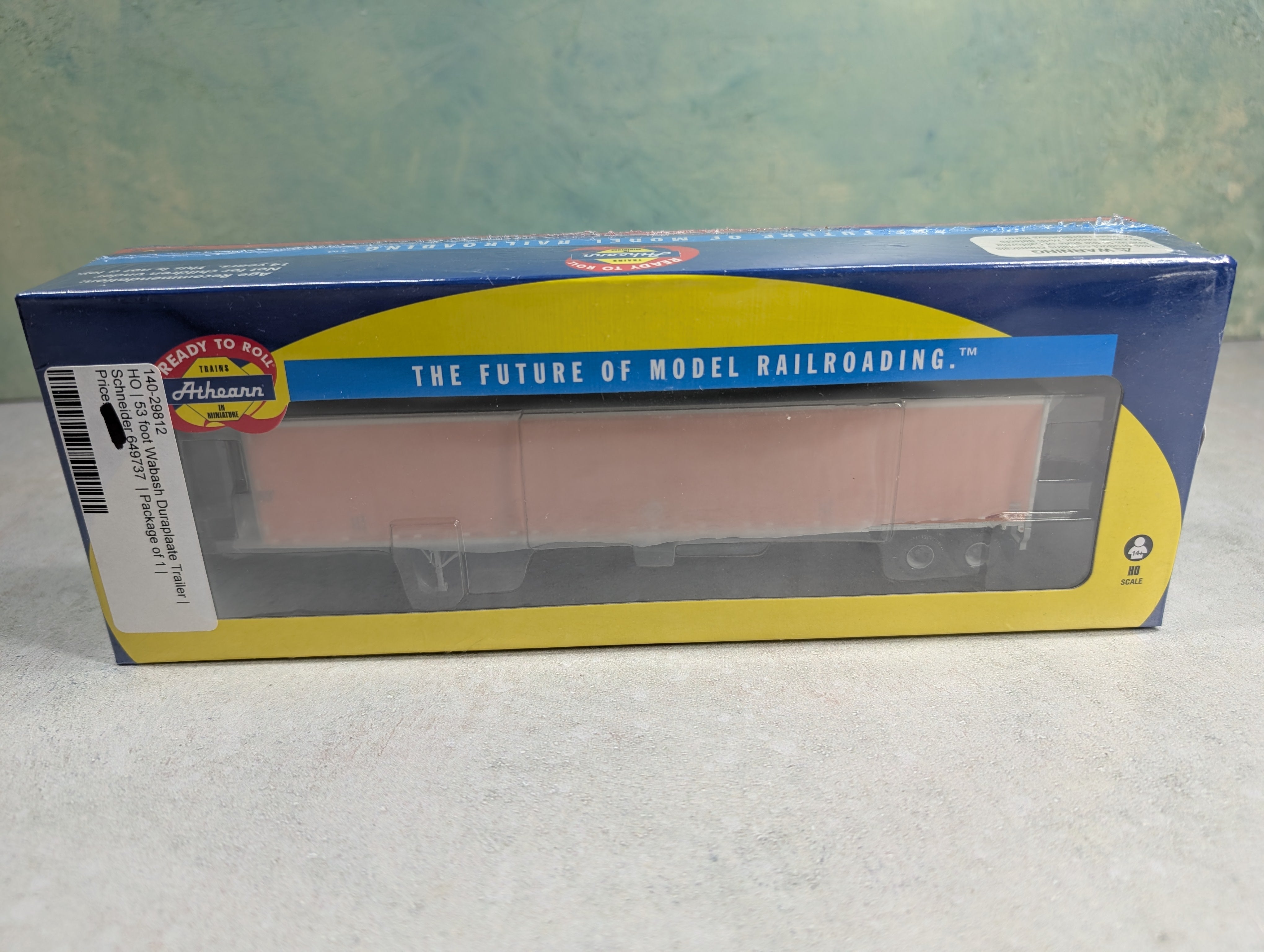 Athearn 29812 HO Scale 53' Duraplate Trailer Schneider #649737