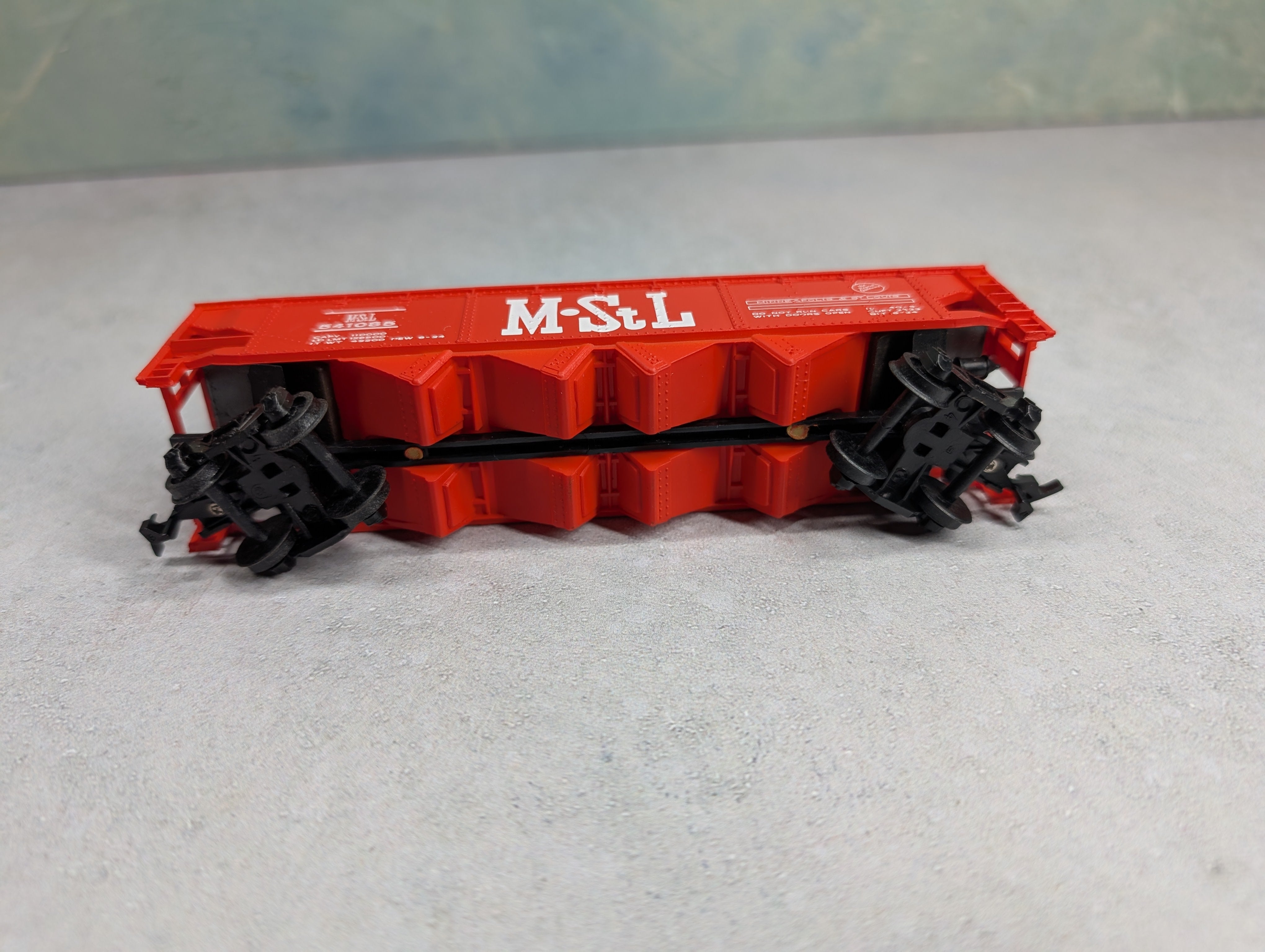 USED Bachmann HO Scale Open Hopper Minneapolis & St Louis MSTL #541085