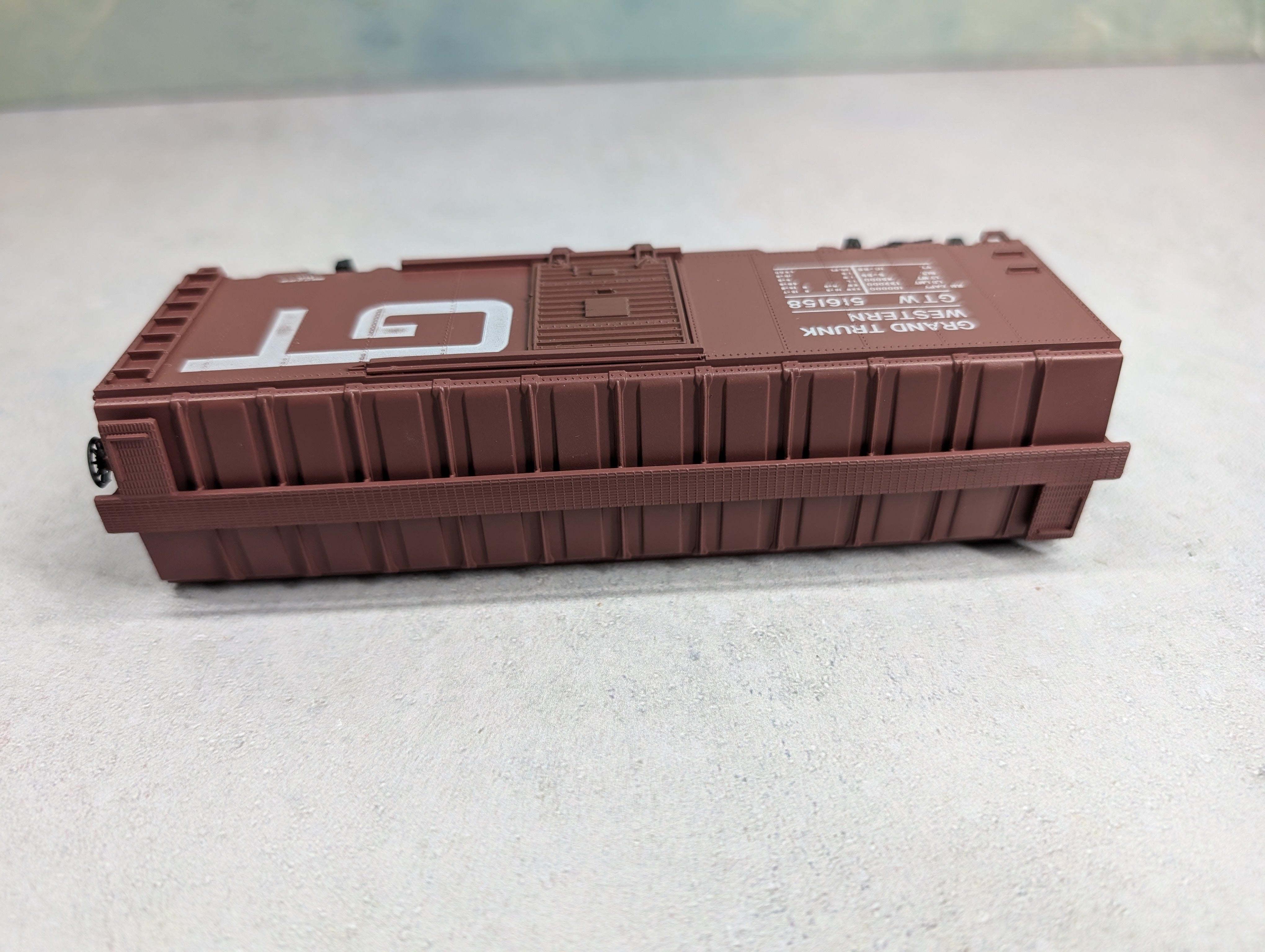 USED Athearn HO Scale 40' Box Car Grand Trunk Western GTW #516158
