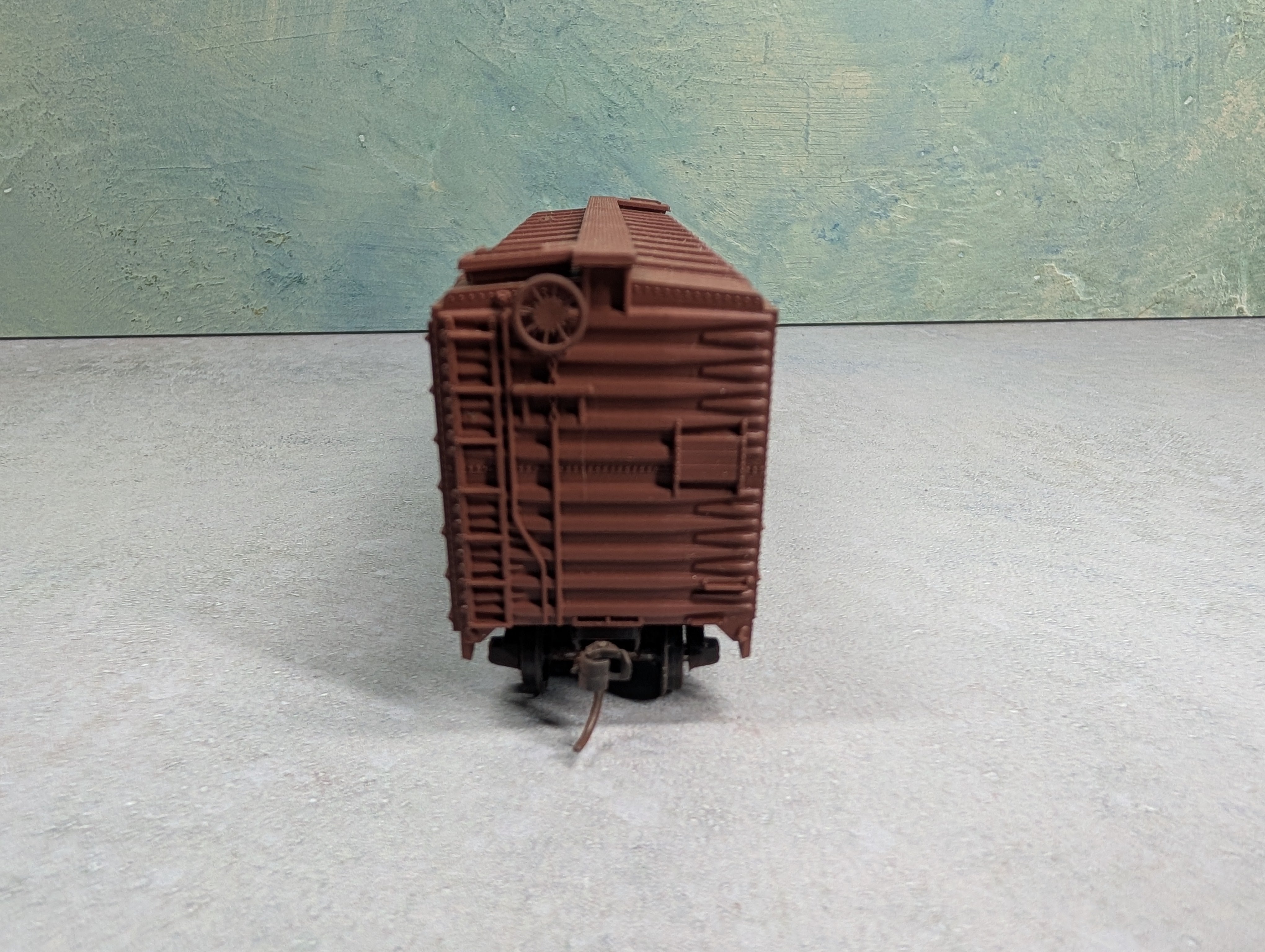 USED Athearn HO Scale 40' Box Car Texas & Rio Grande Western T&RGW Knuckle Couplers