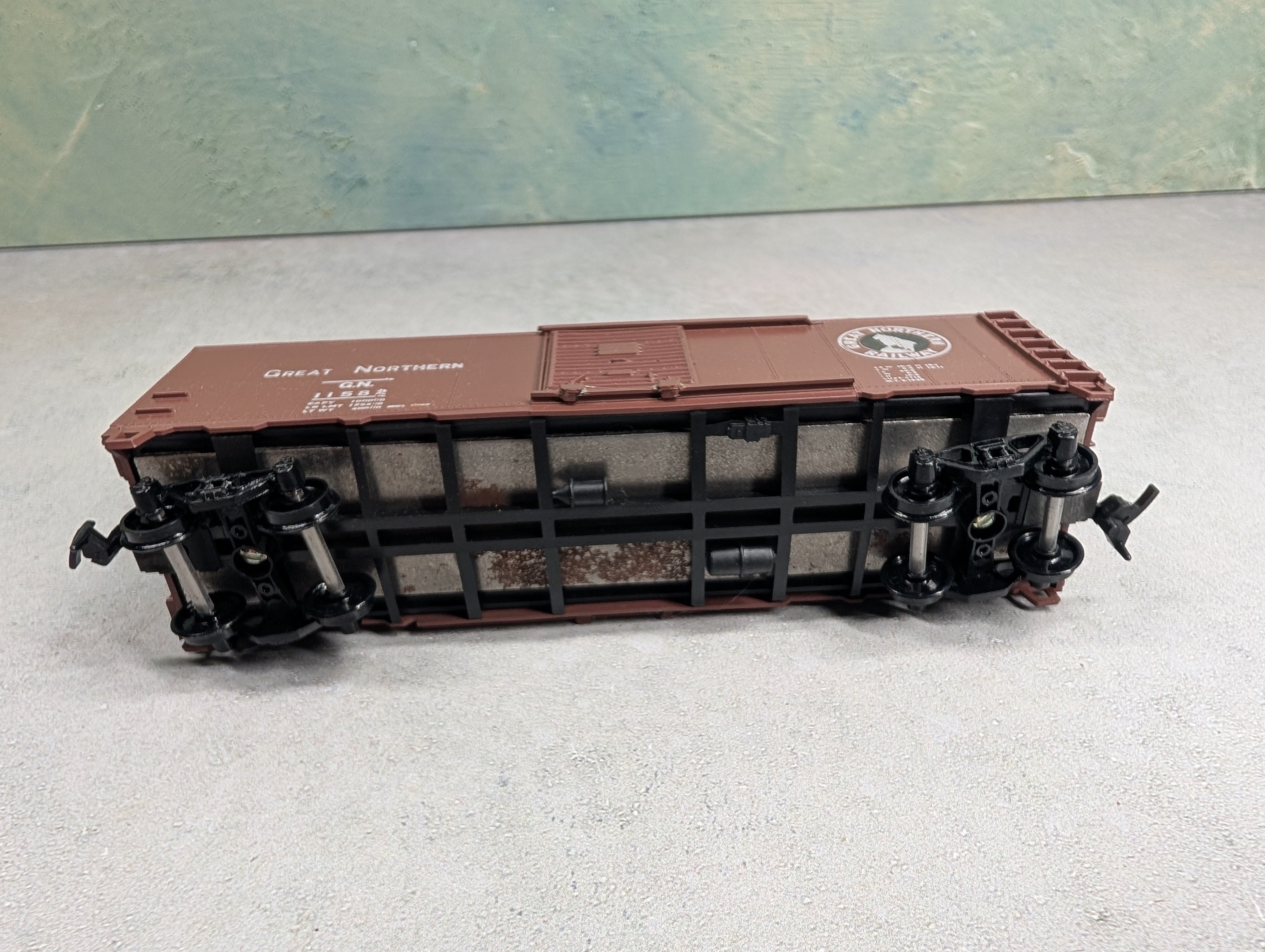 USED Athearn HO Scale 40' Box Car Great Northern GN #11582