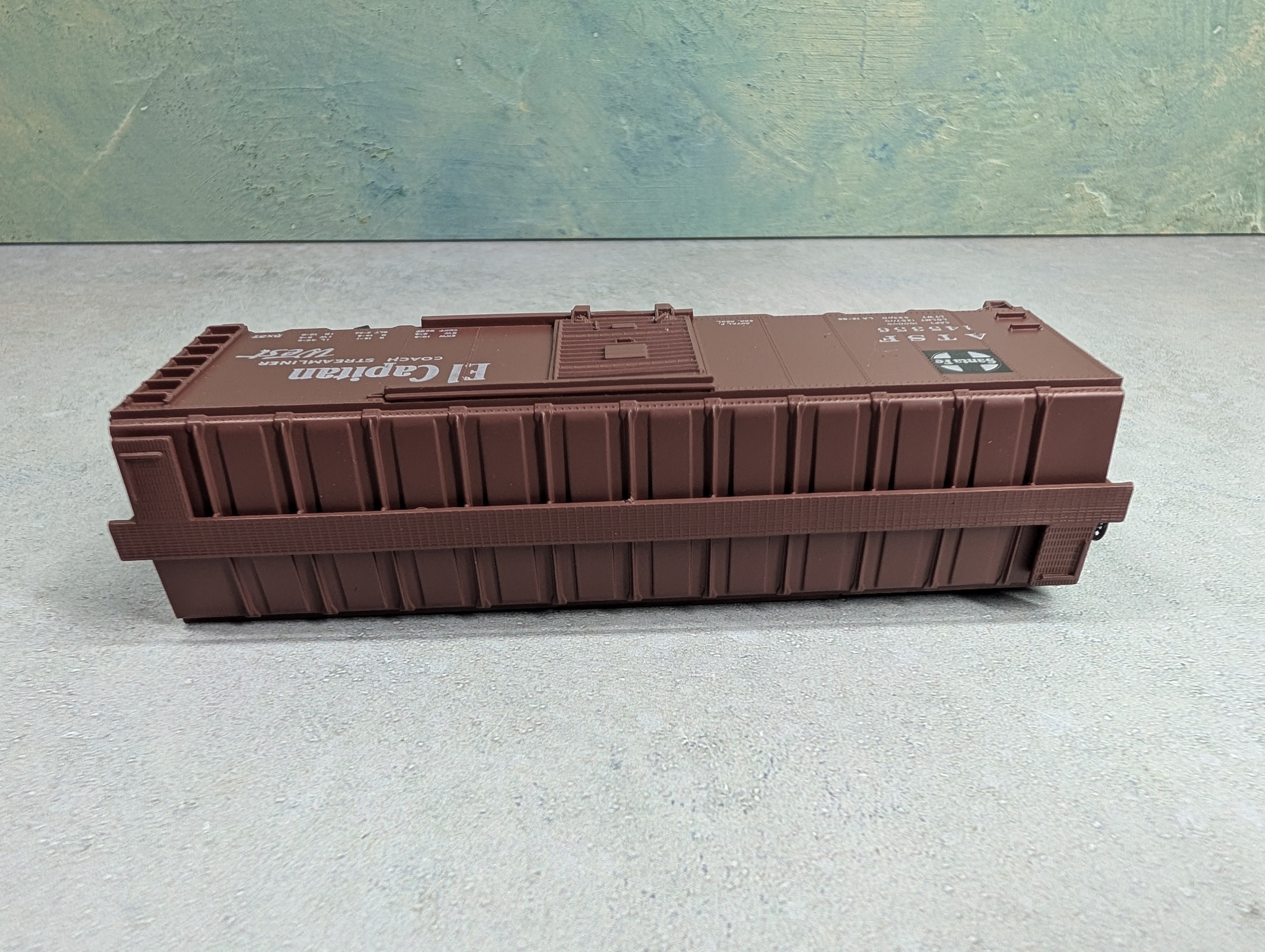 USED Athearn HO Scale 40' Box Car Santa Fe ATSF #145356