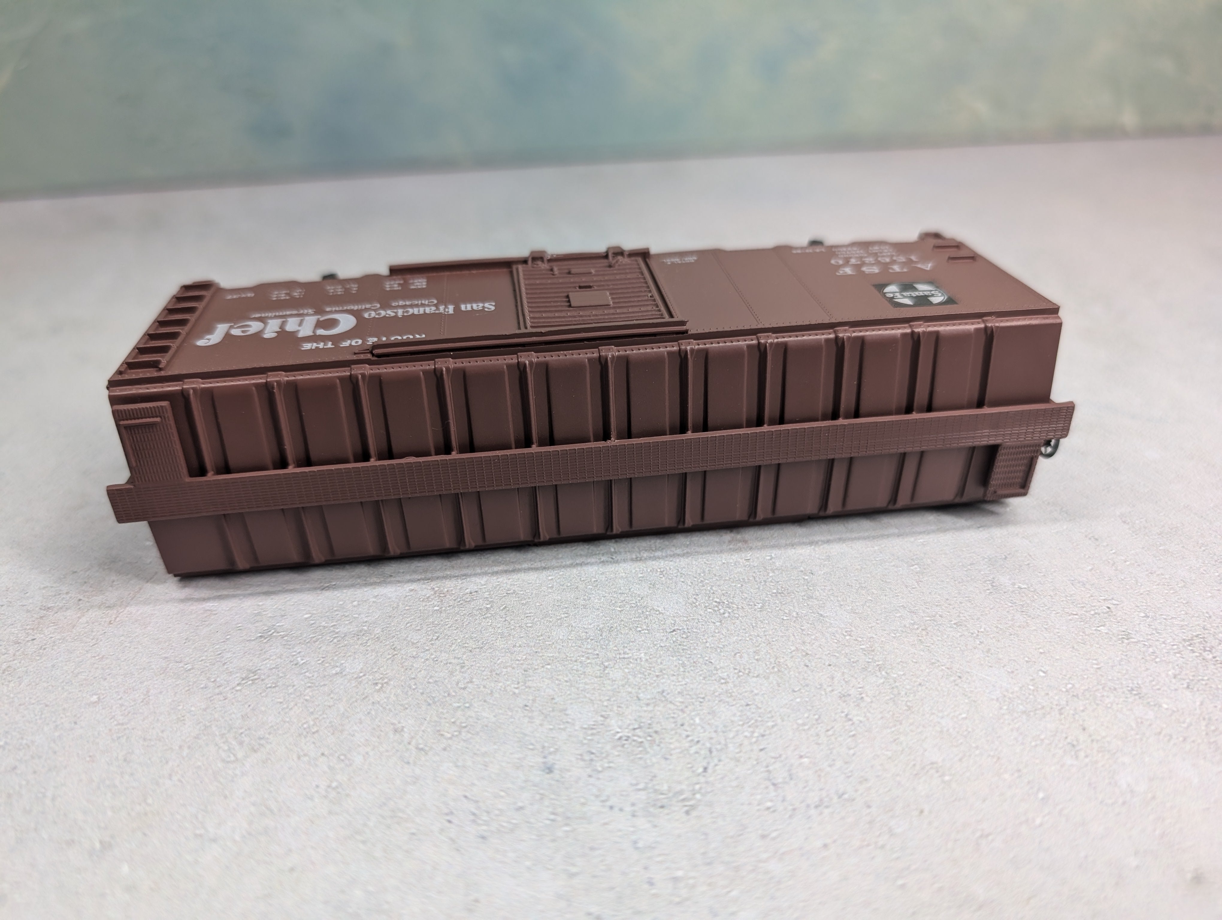 USED Athearn HO Scale 40' Box Car Santa Fe ATSF #156270