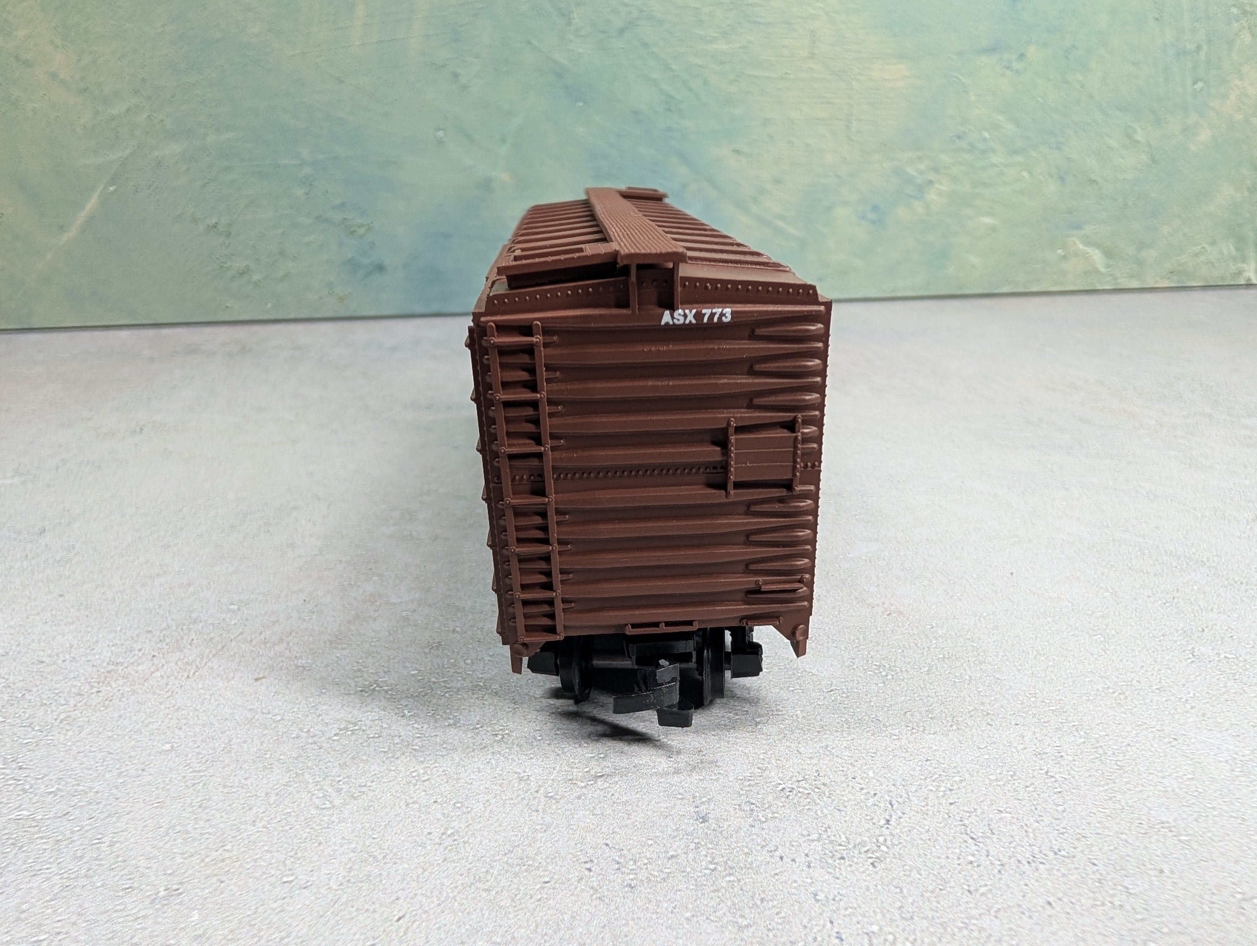 USED Athearn HO Scale 40' Box Car American Smelting ASX #773 Bev-Bel