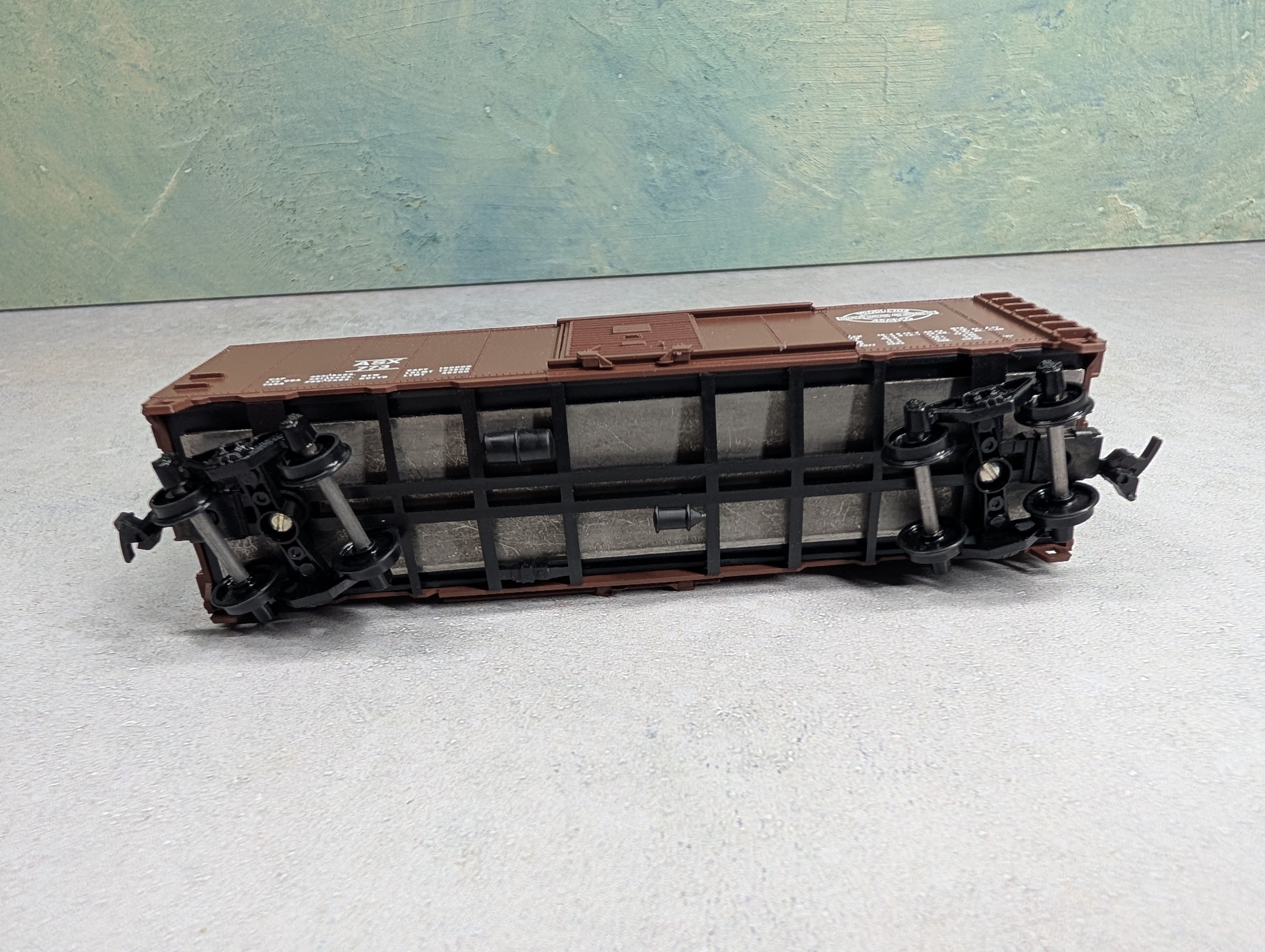 USED Athearn HO Scale 40' Box Car American Smelting ASX #773 Bev-Bel