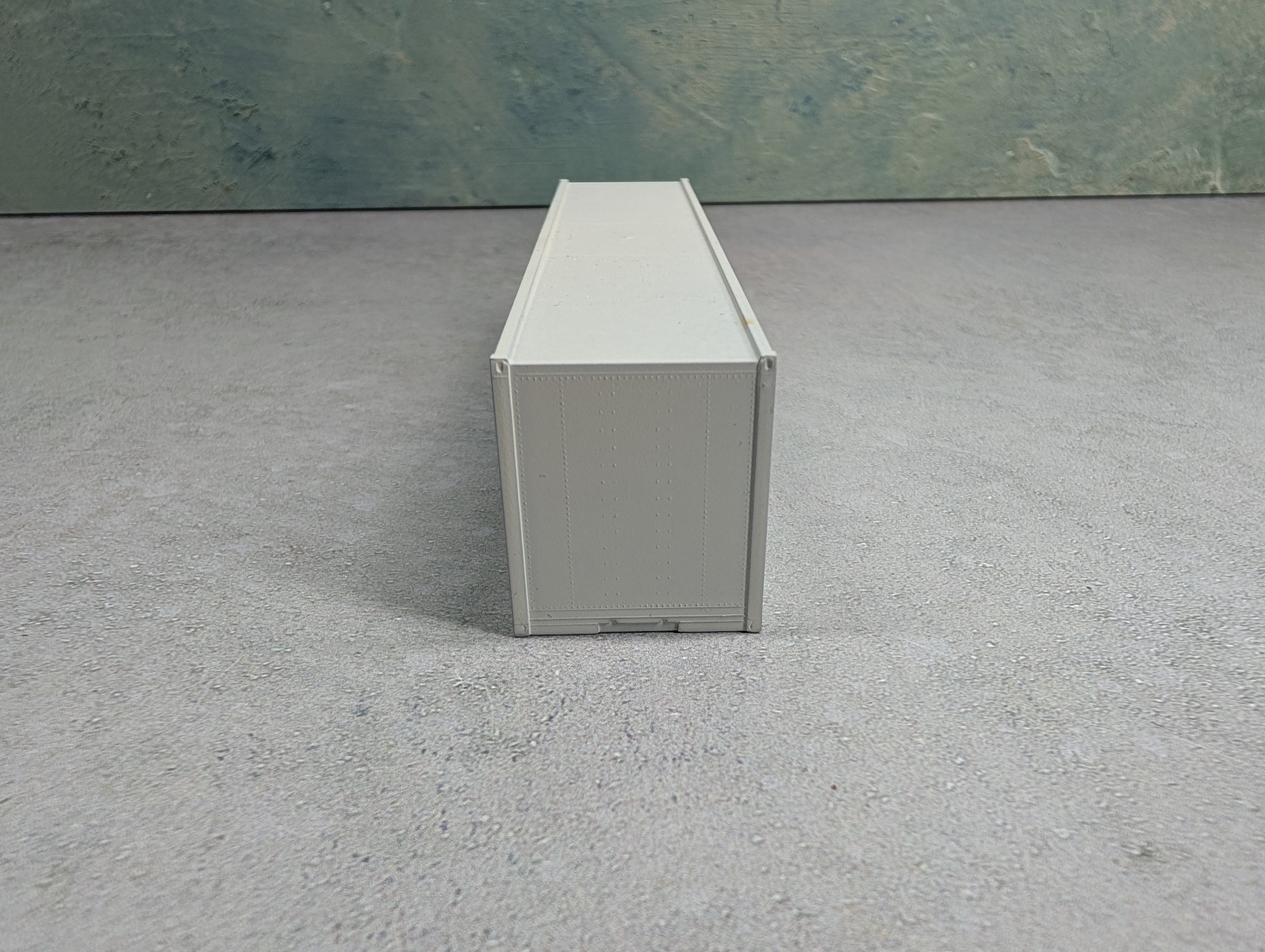 USED Athearn HO Scale 40' Container White Undecorated