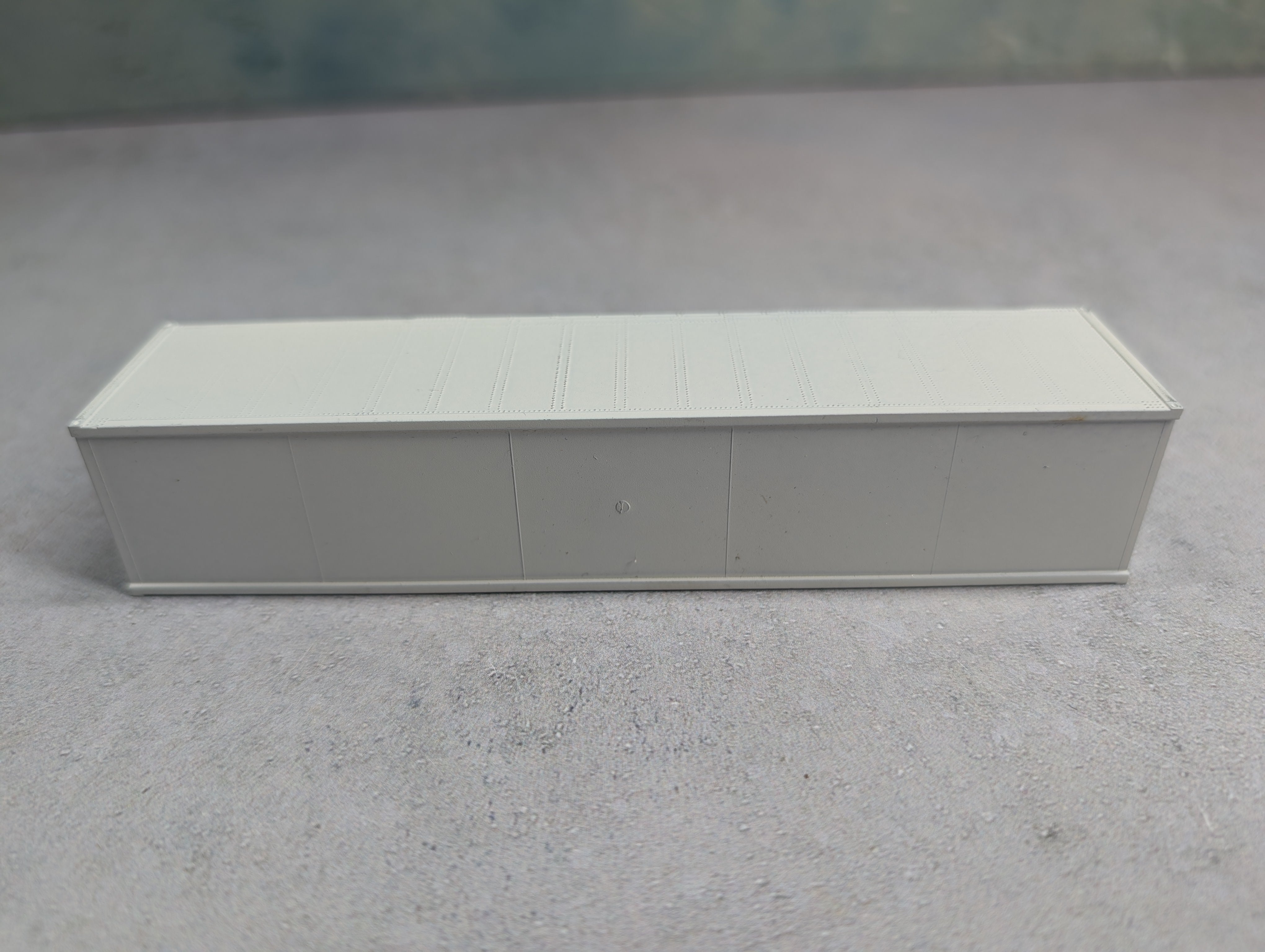 USED Athearn HO Scale 40' Container White Undecorated
