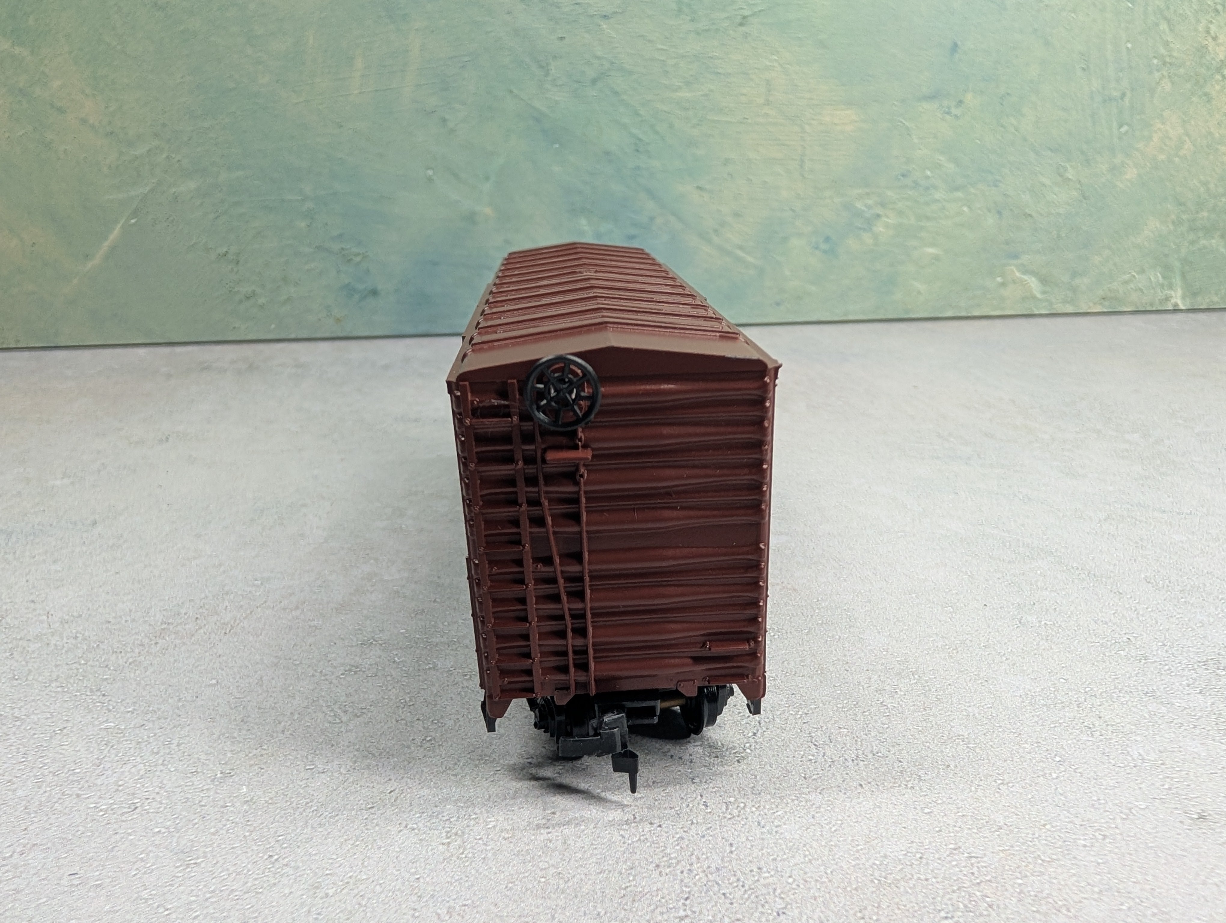 USED Roundhouse HO Scale 40' Box Car Santa Fe ATSF #277144