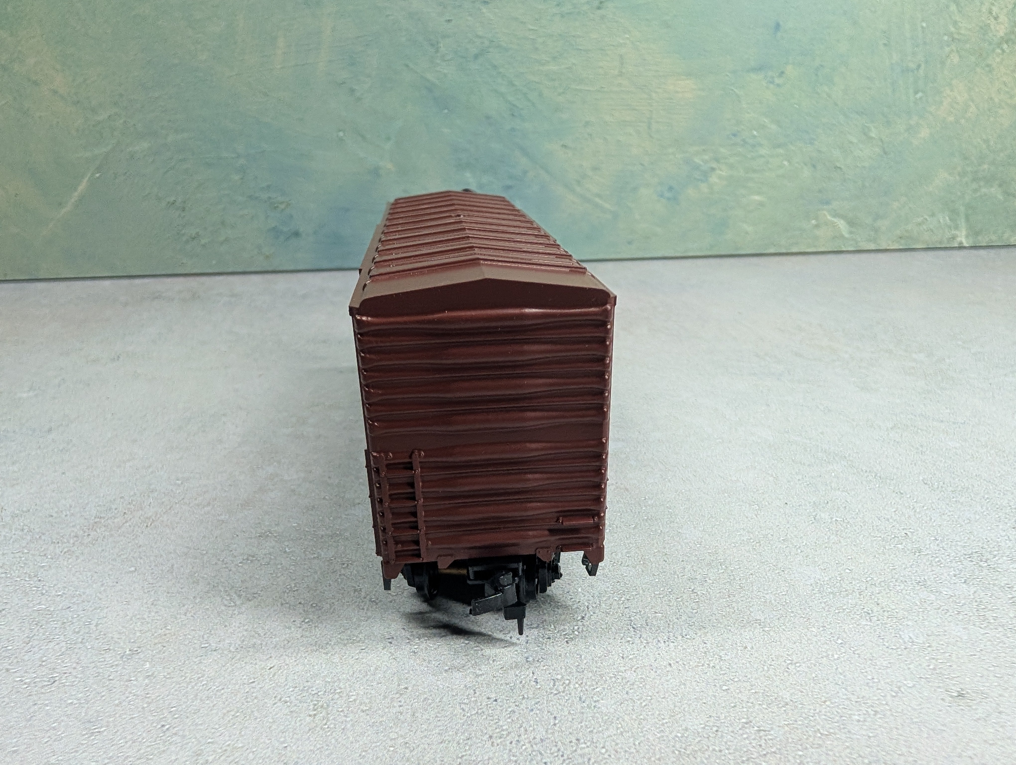 USED Roundhouse HO Scale 40' Box Car Santa Fe ATSF #277144