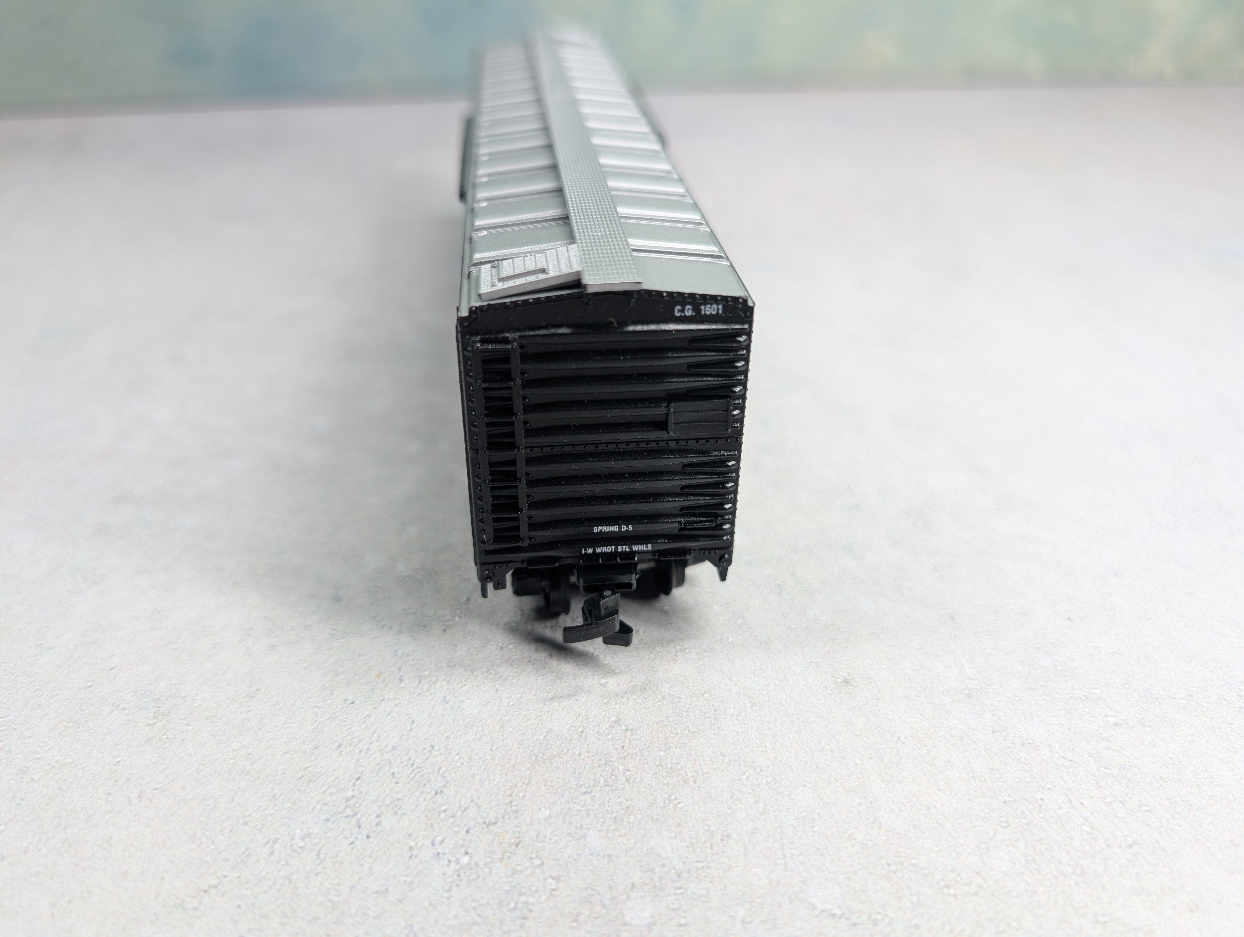 USED Athearn HO Scale 50' SD Box Car Central of Georgia CG #1601 Bev-Bel