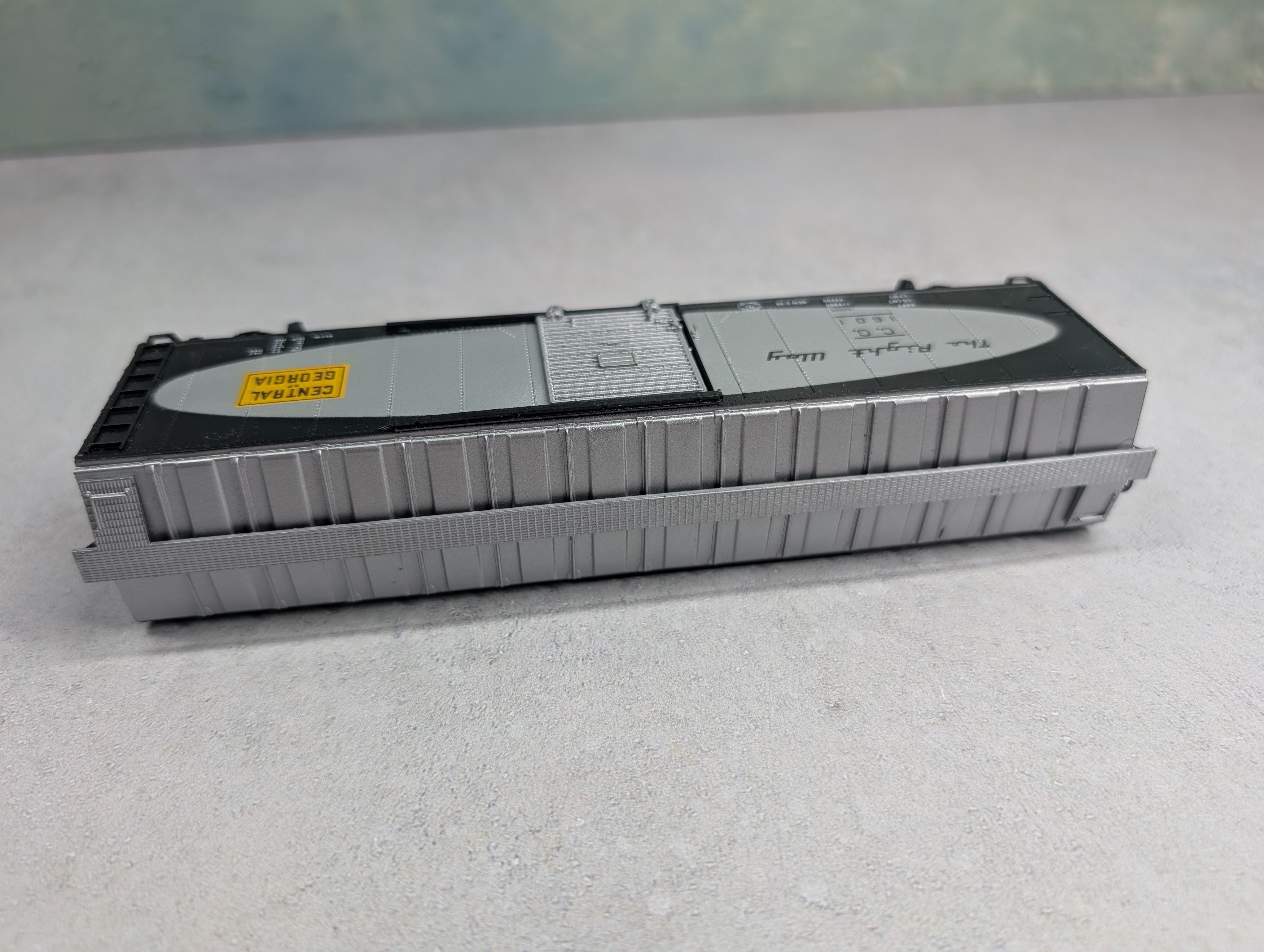 USED Athearn HO Scale 50' SD Box Car Central of Georgia CG #1601 Bev-Bel