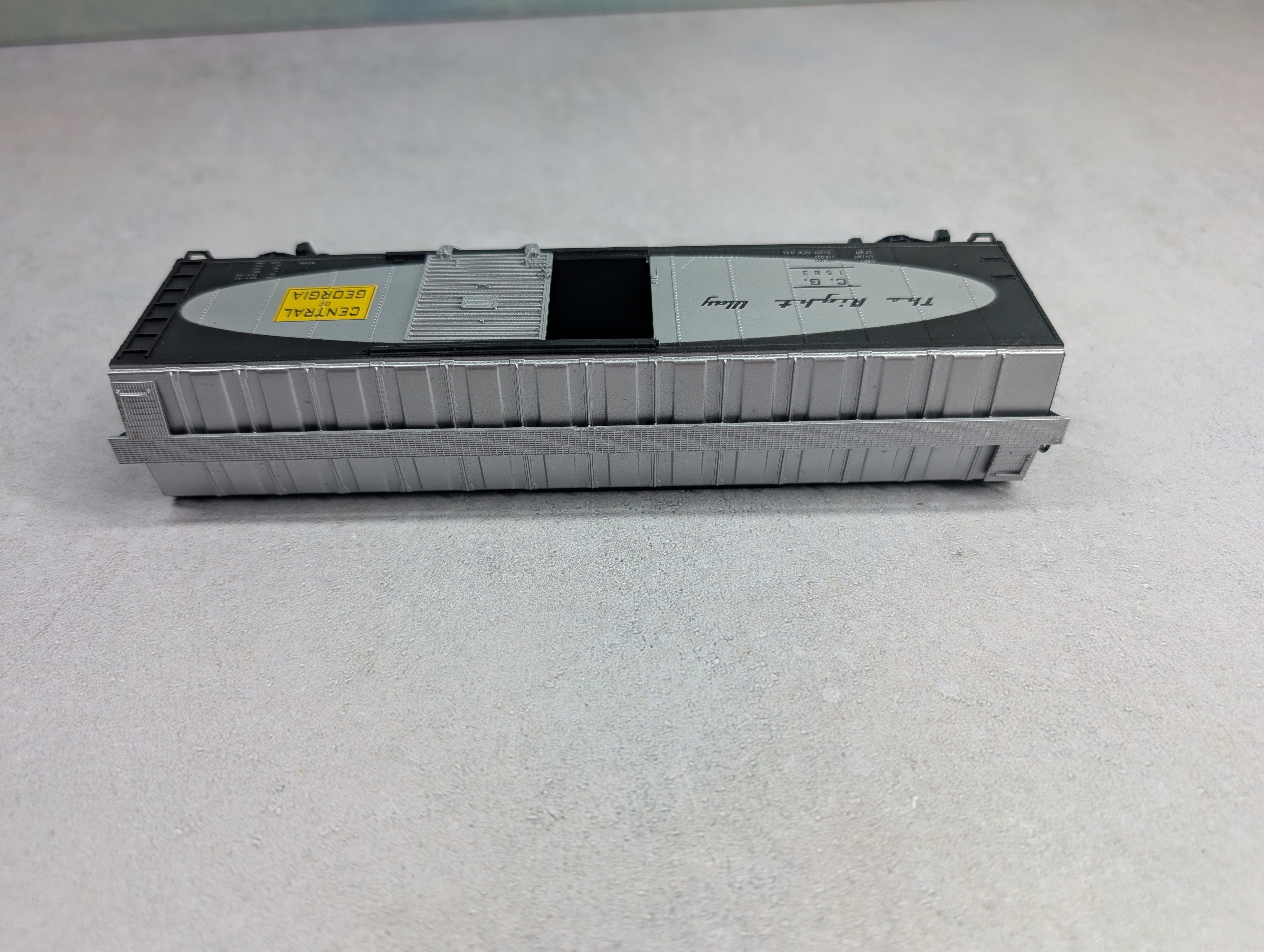 USED Athearn HO Scale 50' SD Box Car Central of Georgia CG #1601 Bev-Bel