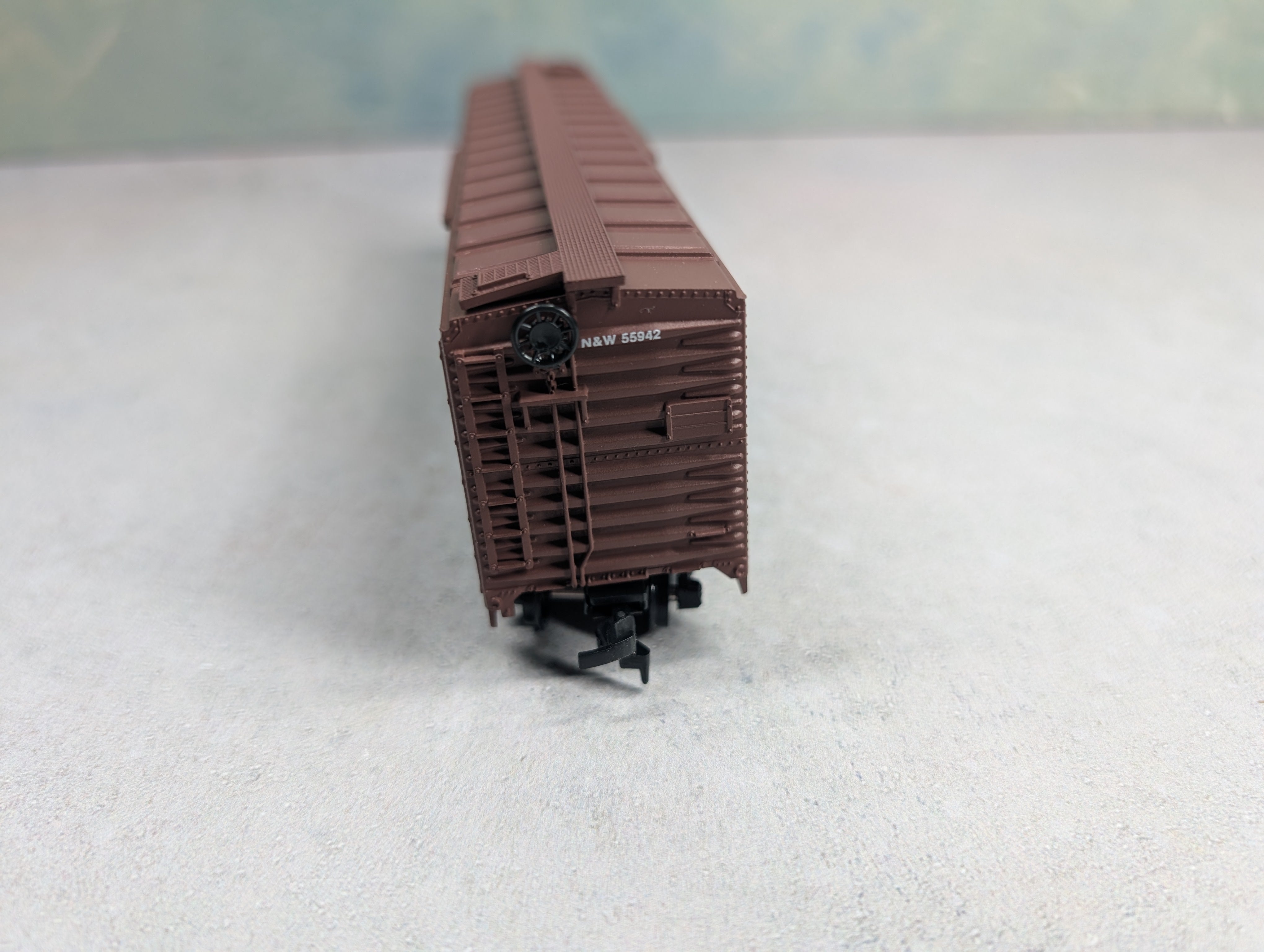 USED Athearn HO Scale 50' SD Box Car Norfolk & Western N&W #55942 Rail Runner