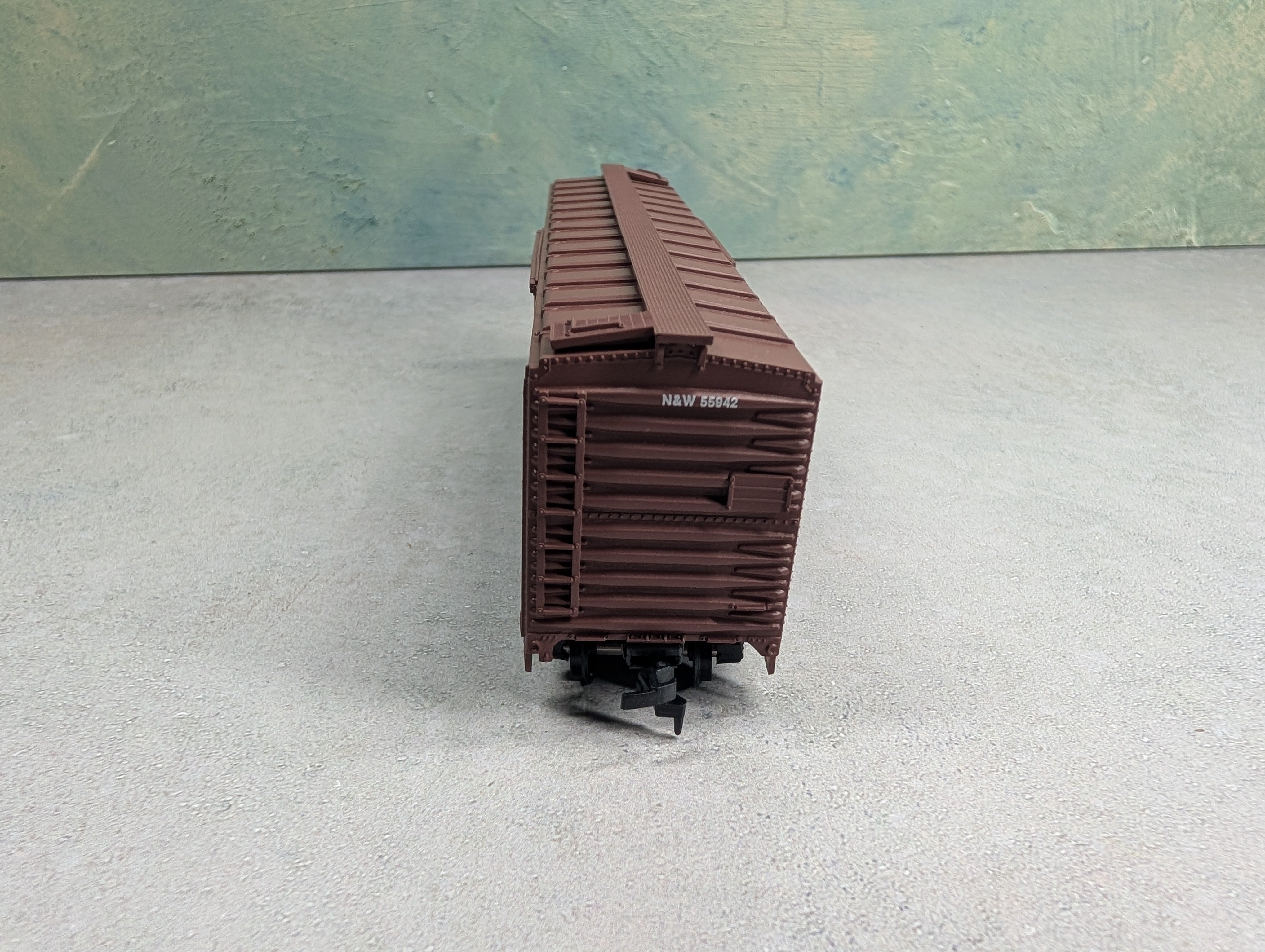 USED Athearn HO Scale 50' SD Box Car Norfolk & Western N&W #55942 Rail Runner